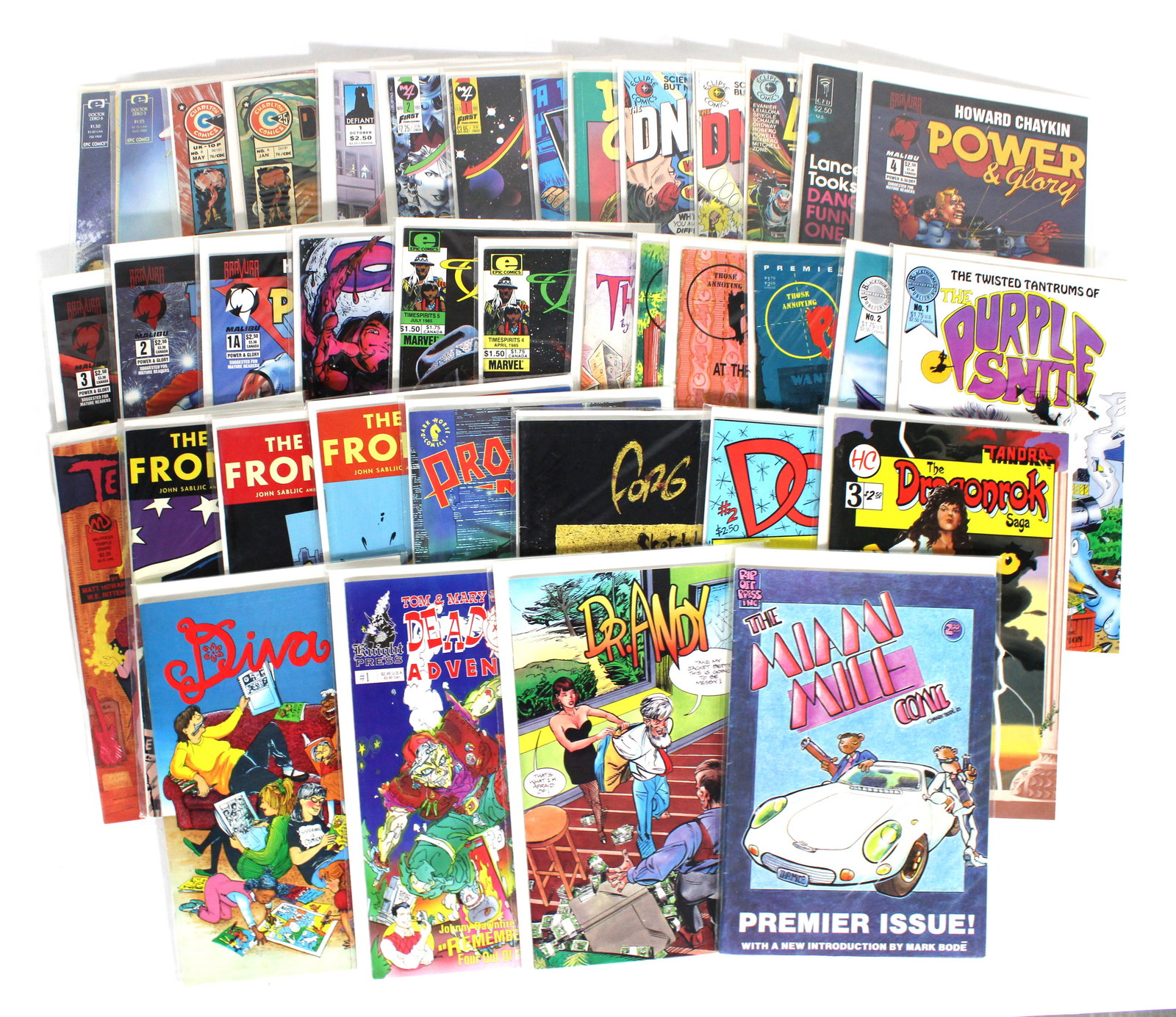 Indie Comic Lot incl. Miami Mice and Post Bros. (1 of 1)