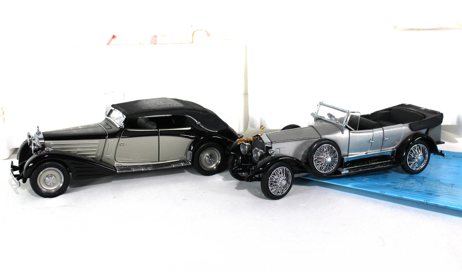 Franklin Mint Die Cast Cars incl. 1925 Rolls Royce Silver Ghost and 1939 Mayback Zepplin (1 of 7)
