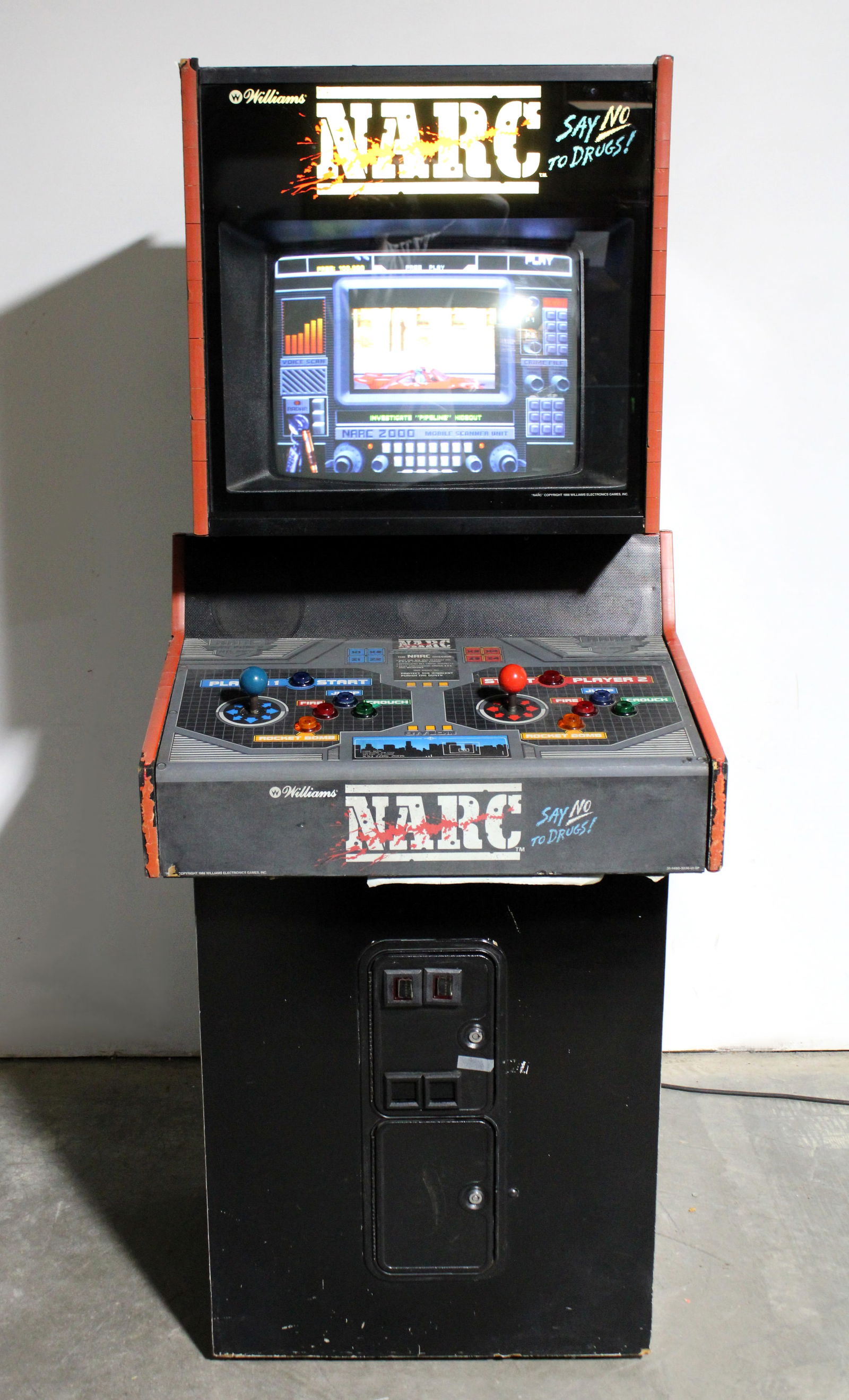 Williams NARC Arcade Game (1 of 3)