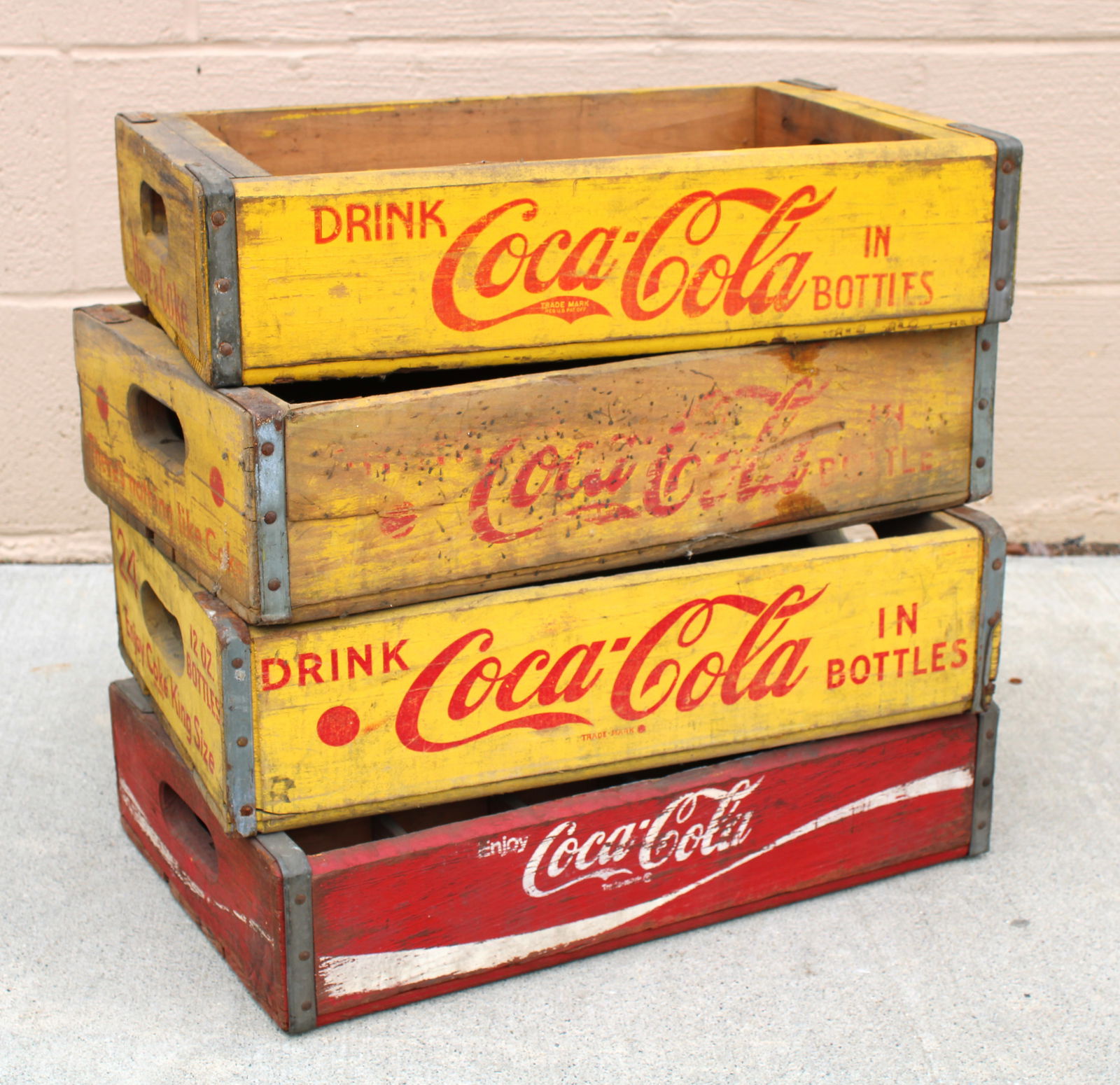 Coca Cola Vintage Beverage Crates (1 of 2)
