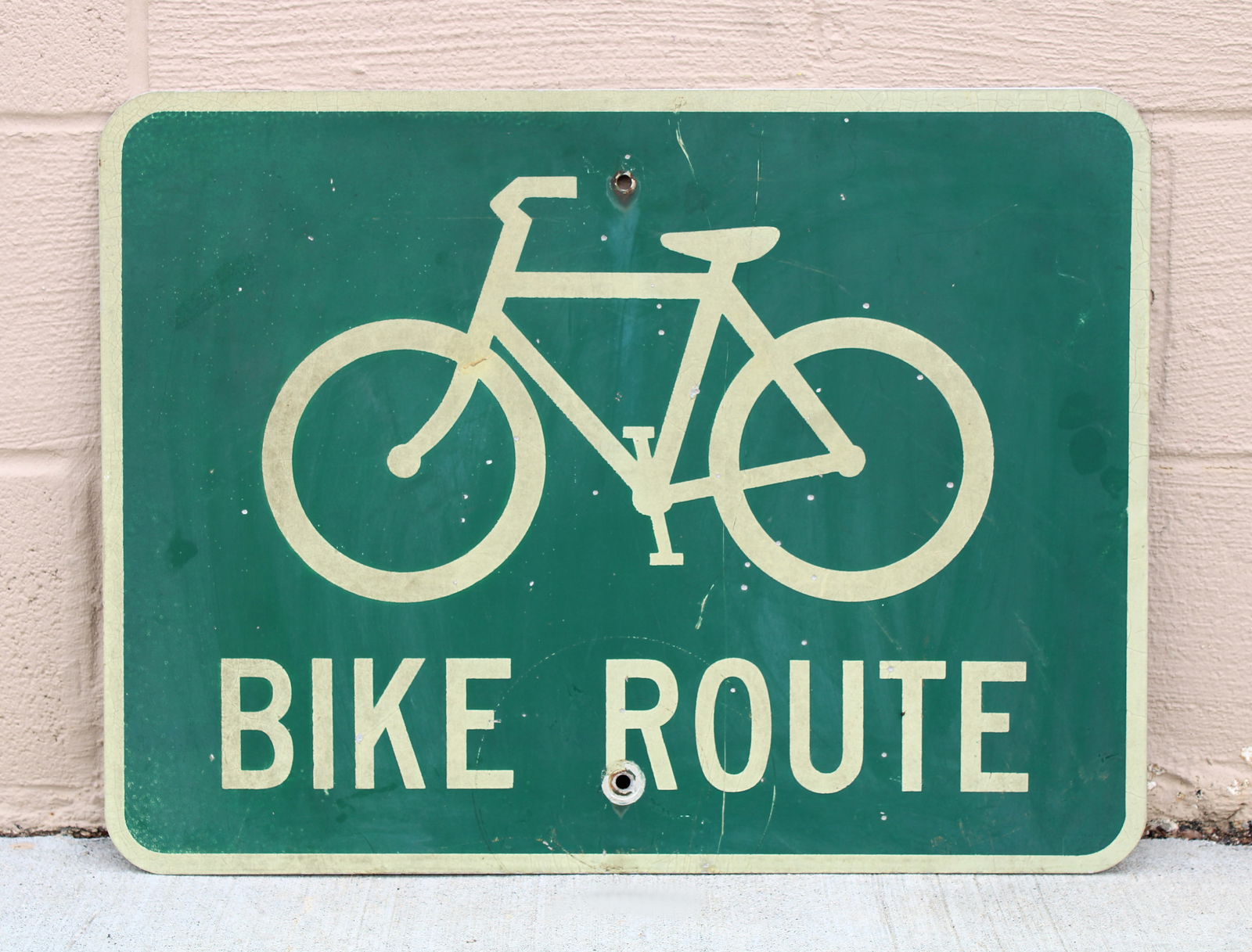 Bike Route Road Sign (1 of 1)