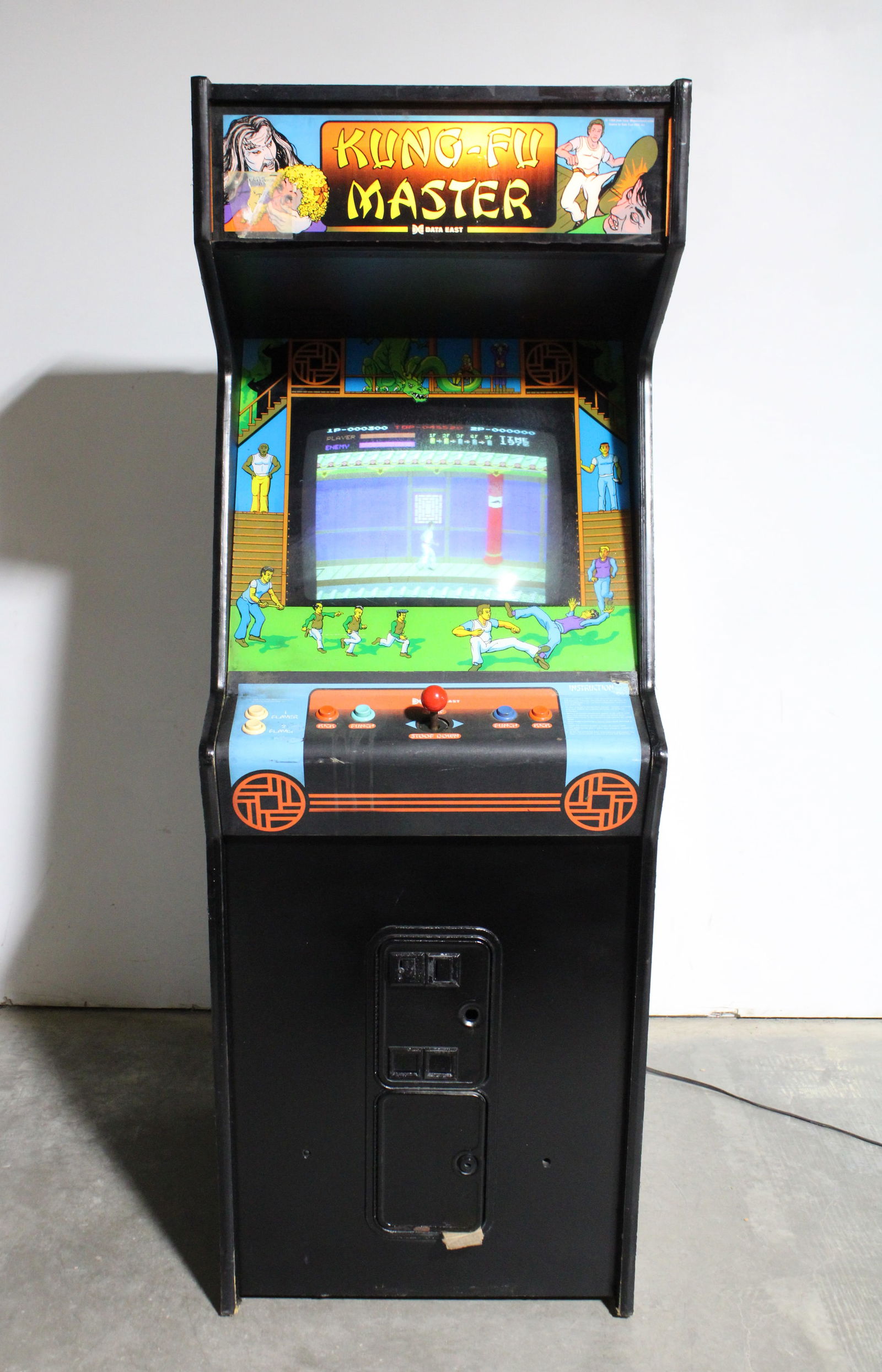 Data East Kung Fu Master Arcade Game (1 of 3)