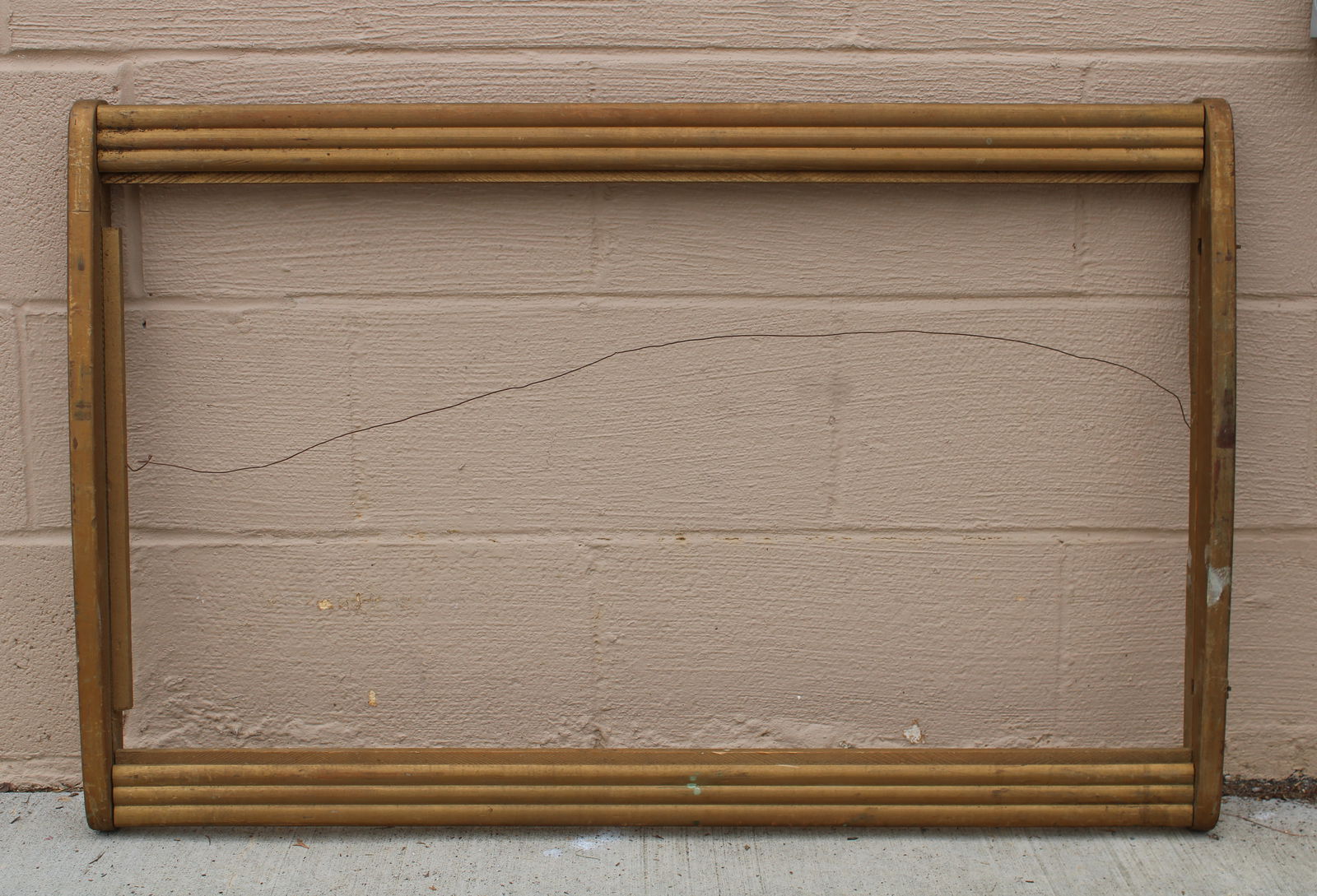 Original Coca Cola Wooden Poster Frame, Lot 2 (1 of 4)