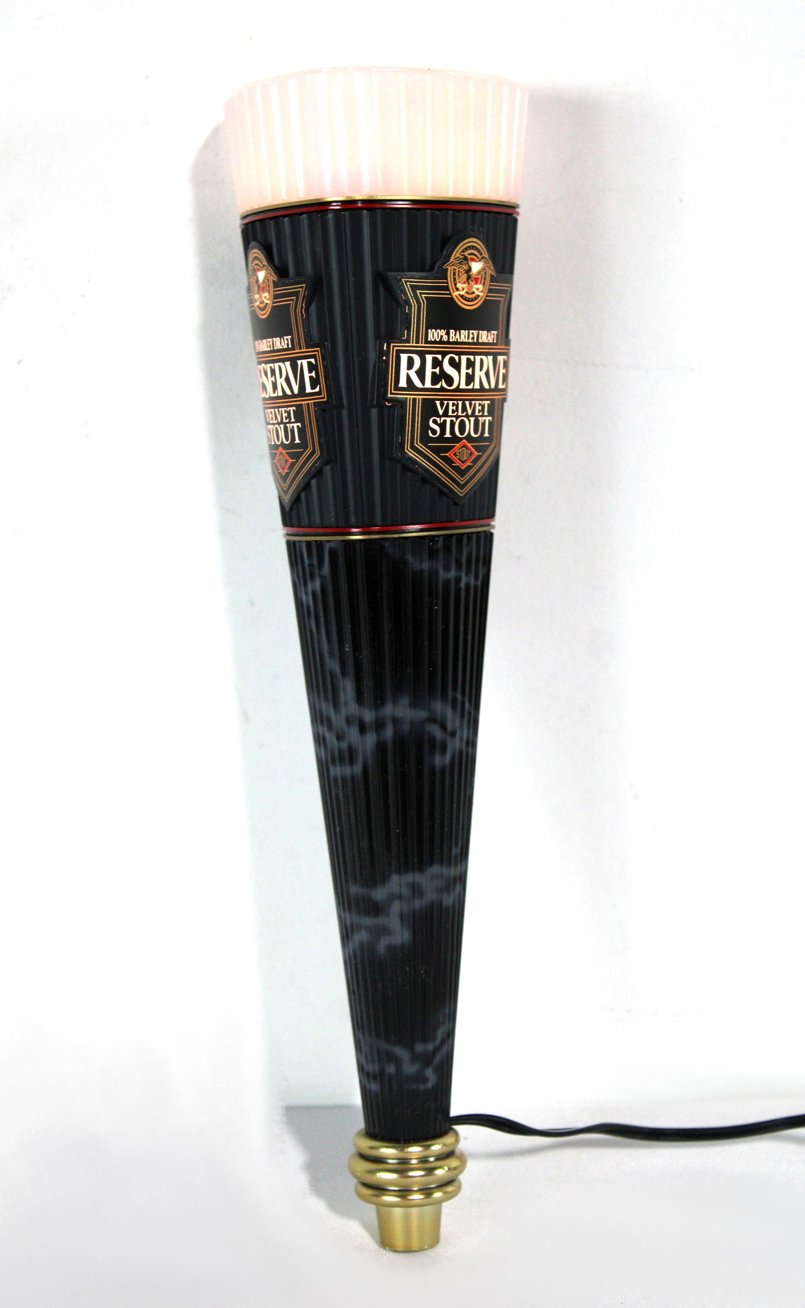 Miller Reserve Velvet Stout Illuminated Beer Tap (1 of 2)