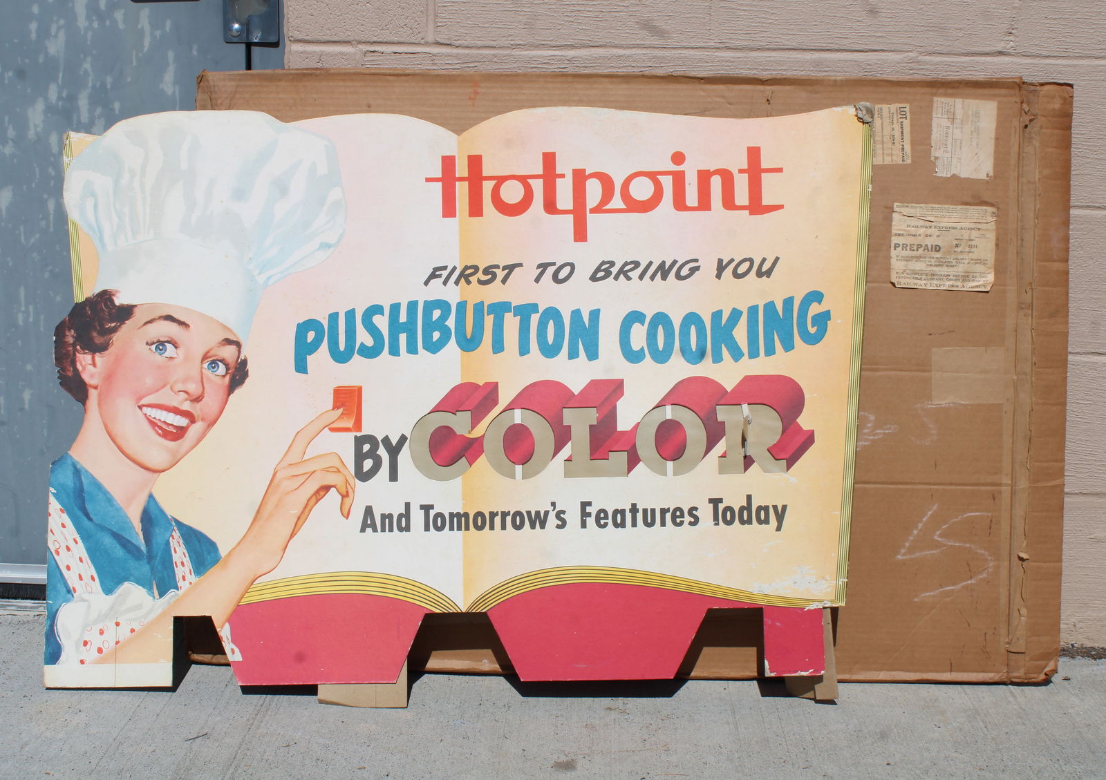 NOS Hotpoint Store Display with Box (1 of 3)