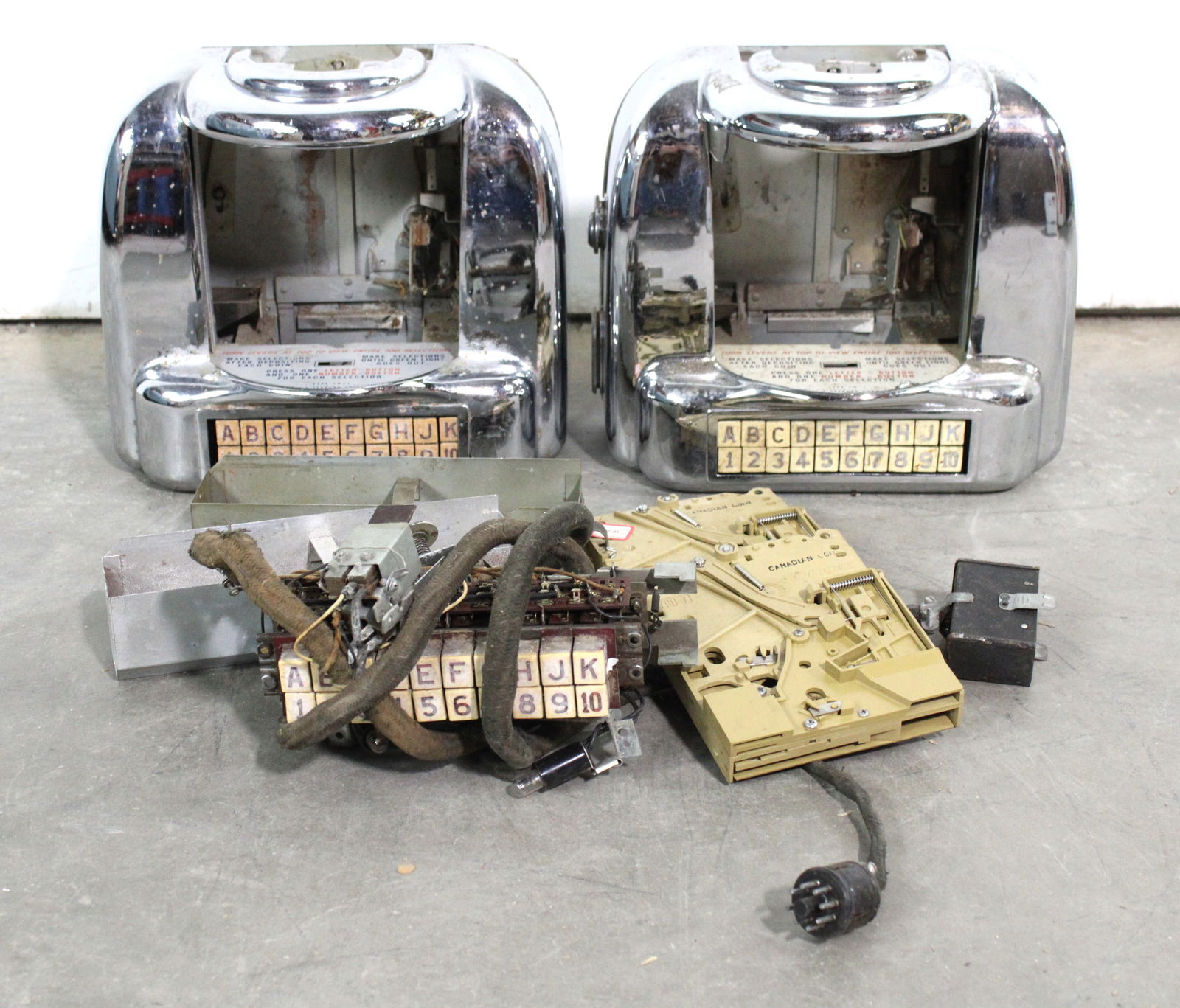 Seeburg 3W1 Wallbox Parts (1 of 1)