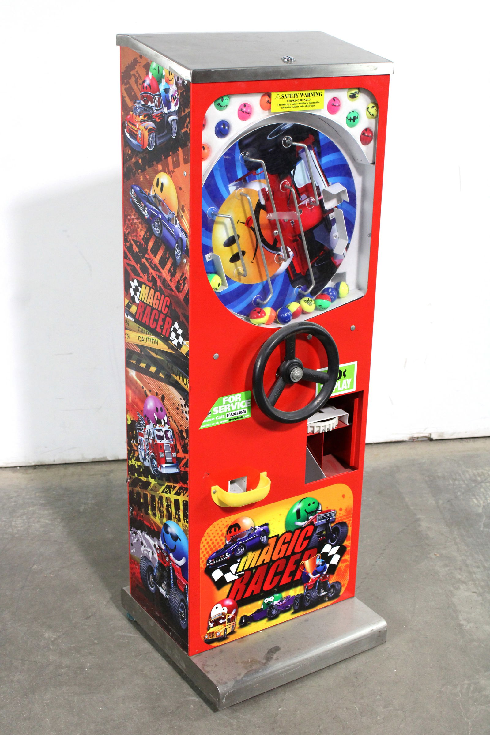 Magic Racer Gumball Dispenser (1 of 1)
