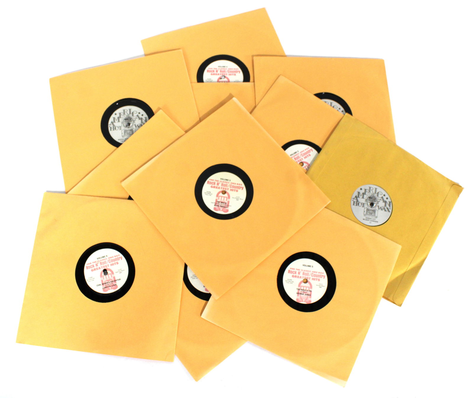 Repress Records for Jukebox 78rpm, Total of 12 (1 of 5)