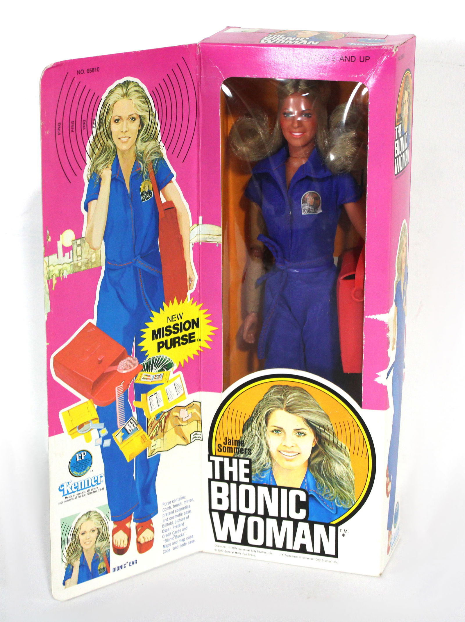 Kenner The Bionic Woman Doll in Box, 1970s (1 of 2)