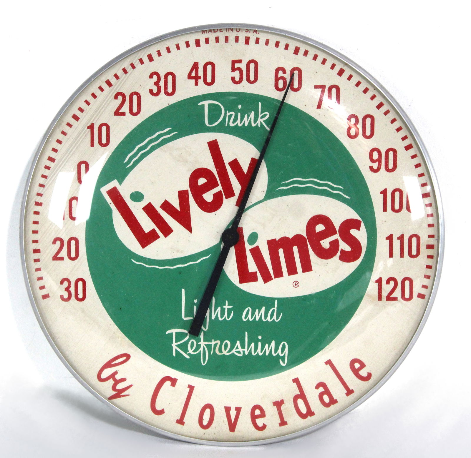 Lively Limes Glass Face Thermometer (1 of 2)