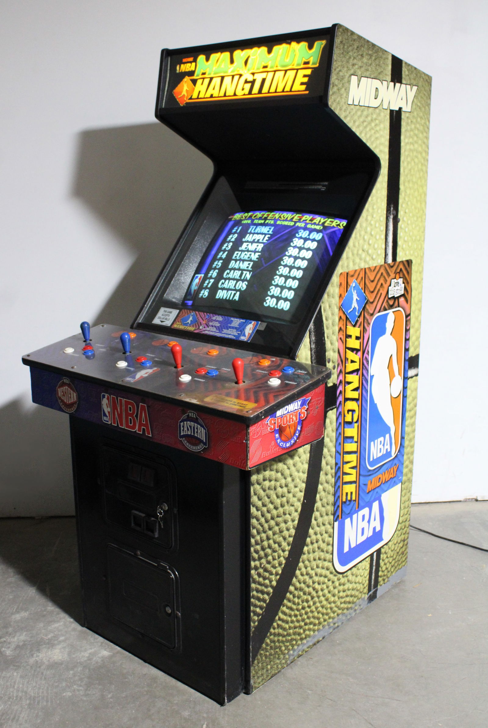 NBA Maximum Hangtime Arcade Game (1 of 4)