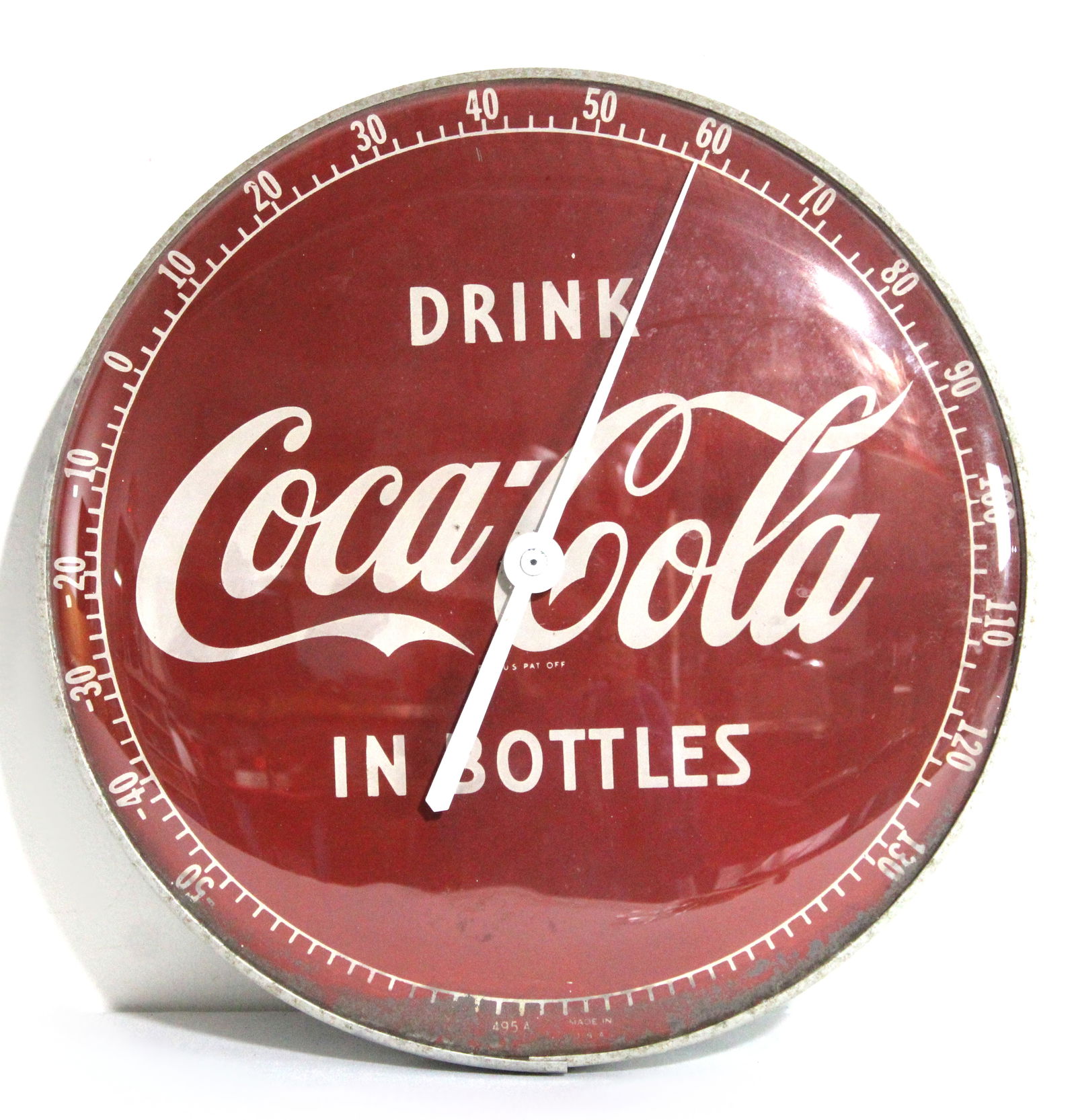 Coca Cola Glass Face Thermometer (1 of 3)