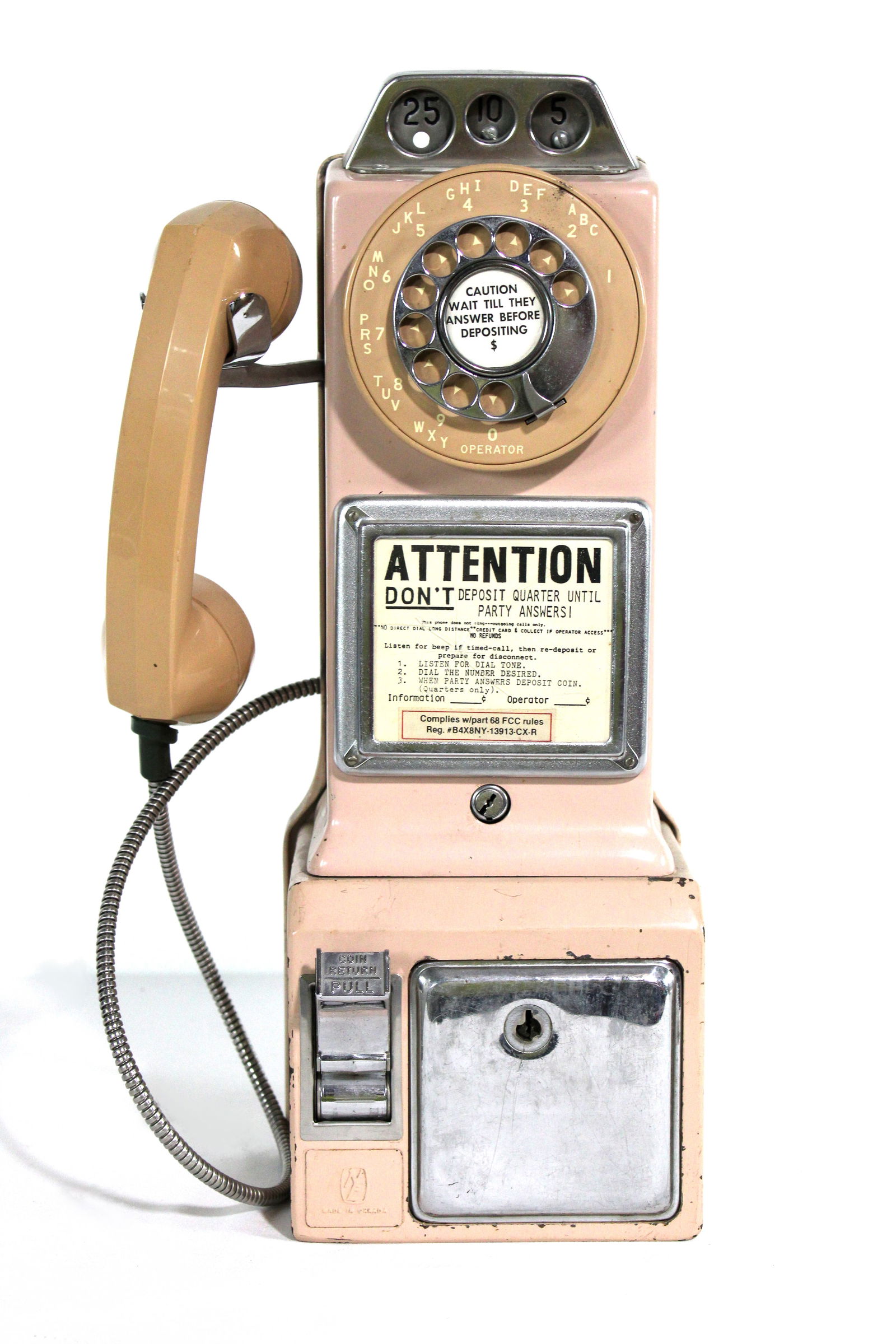 Coin Operated Dial Pay Phone (1 of 2)