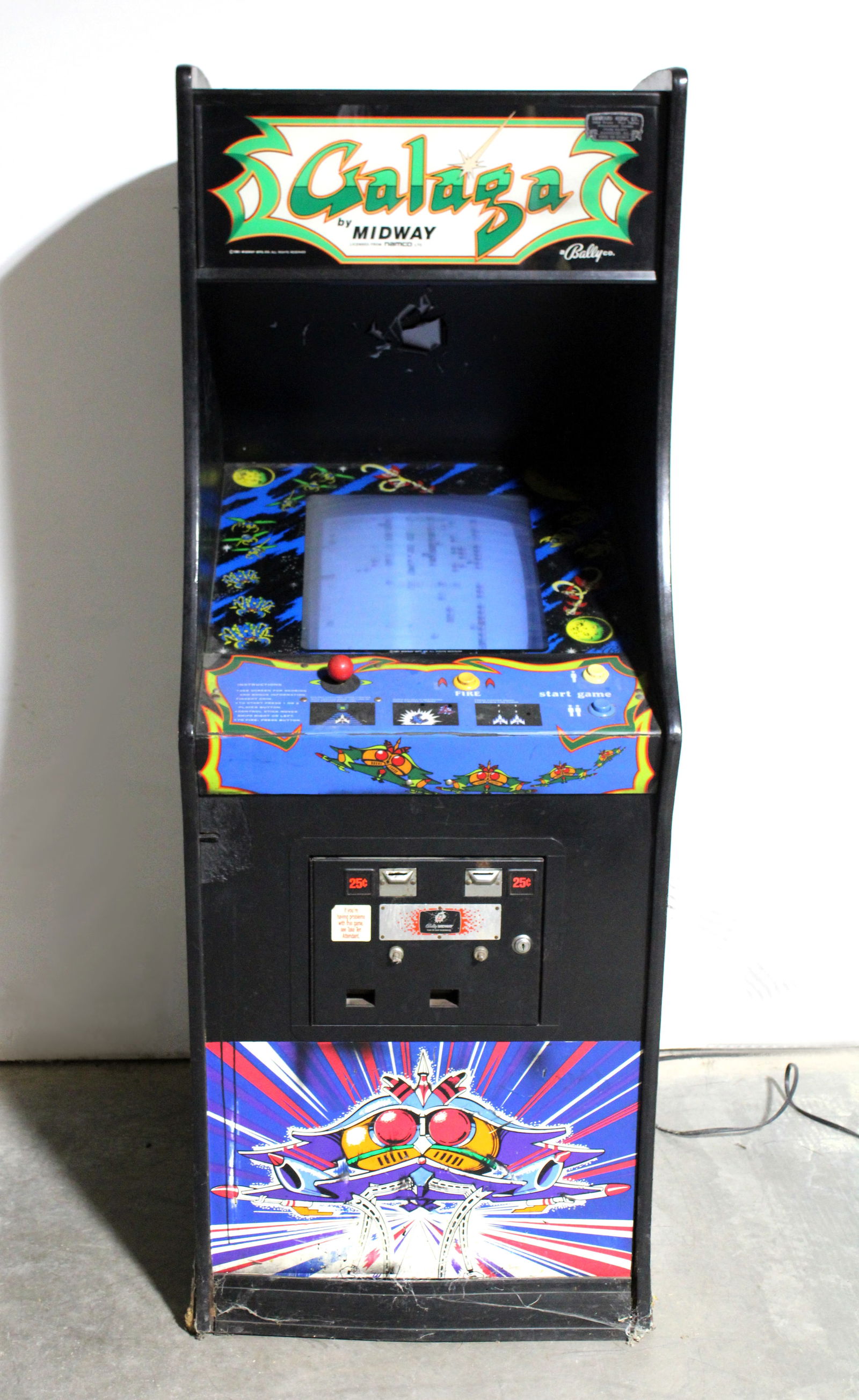 Midway Galaga Arcade Game (1 of 5)
