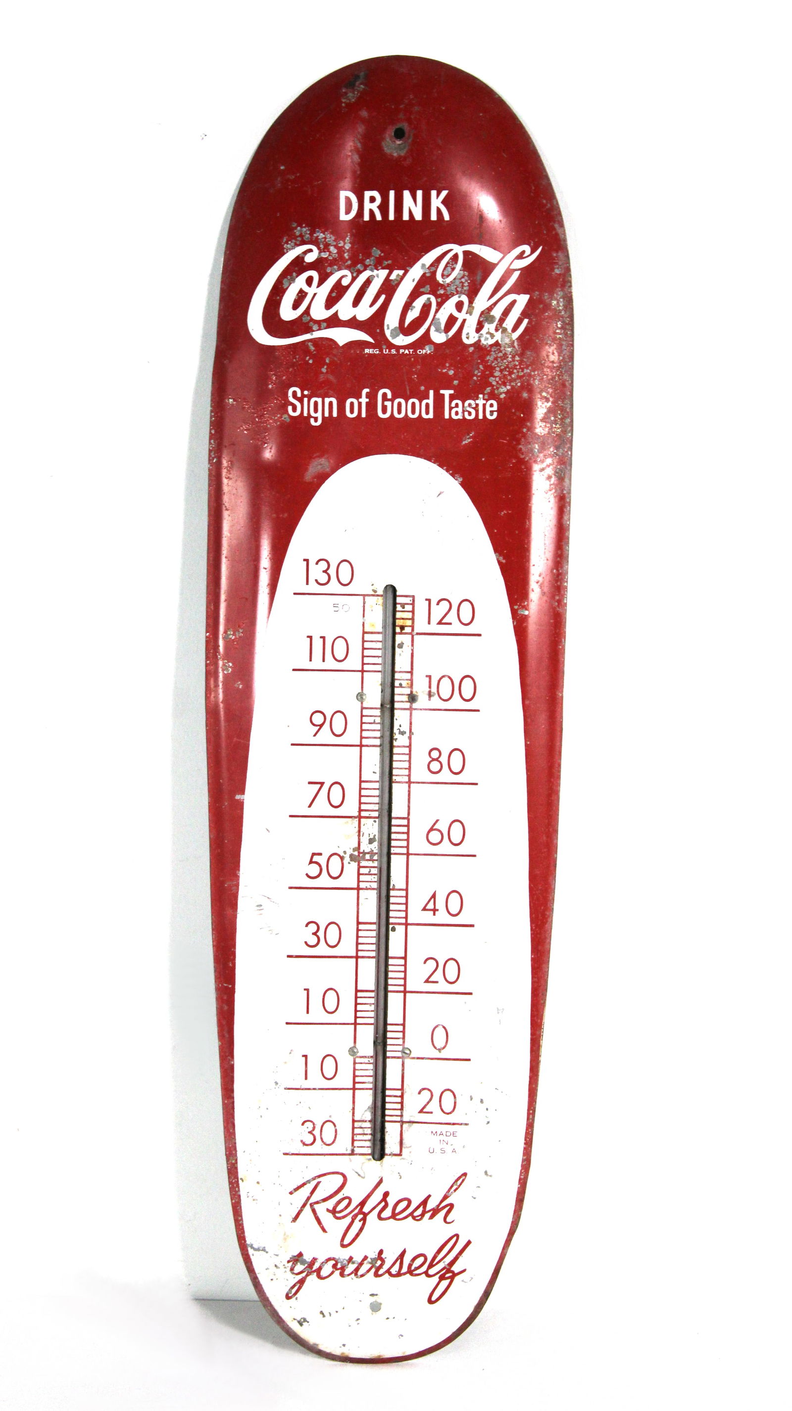 Coca Cola Bullet Shaped Thermometer (1 of 2)