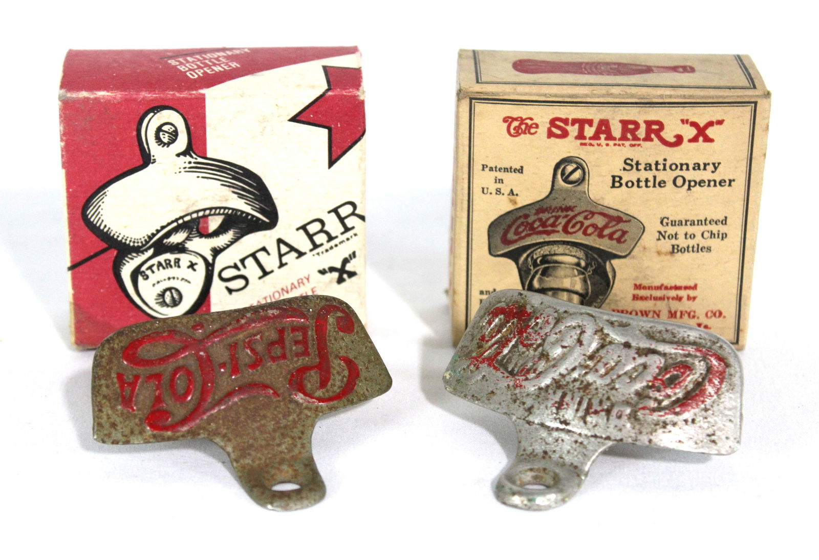 Original Coke / Pepsi Bottle Openers with Original Boxes (1 of 1)