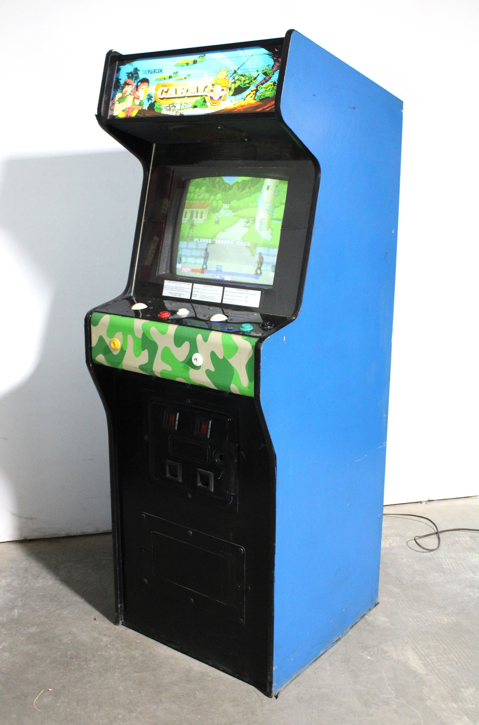 Fabtek Cabal Arcade Game (1 of 2)