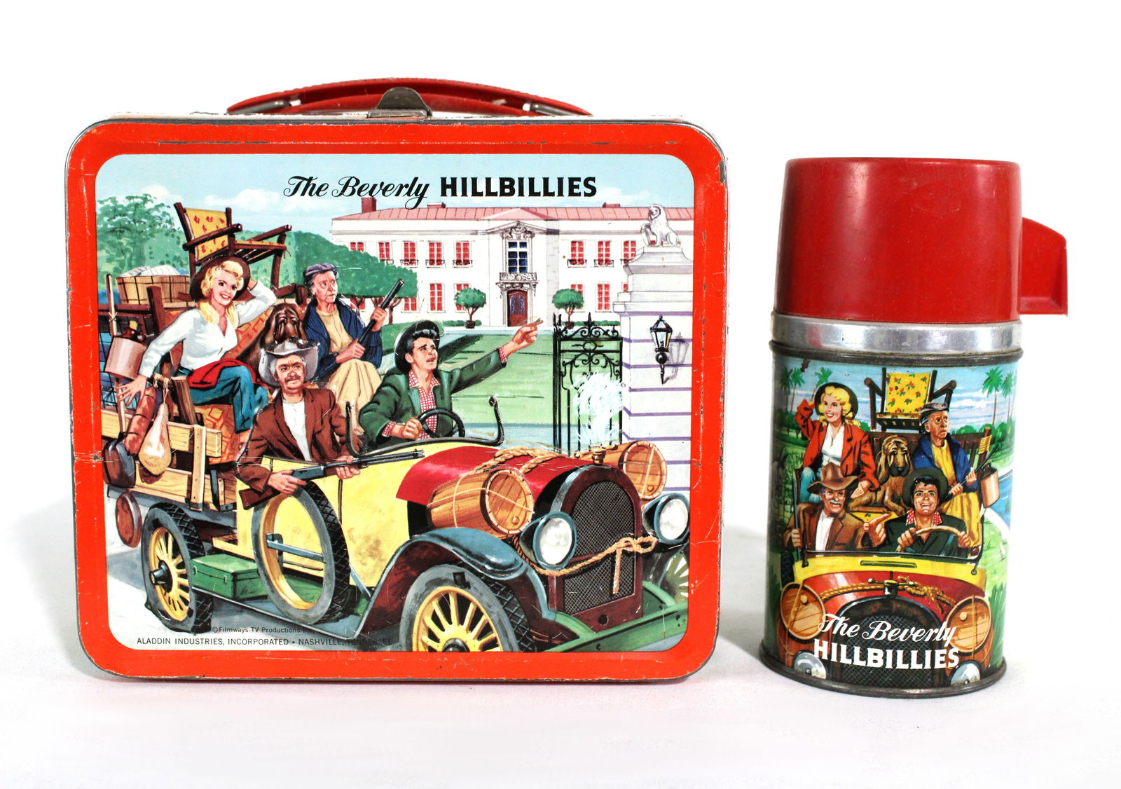 The Beverly Hillbillies Aladdin Tin Lunchbox with Thermos (1 of 3)