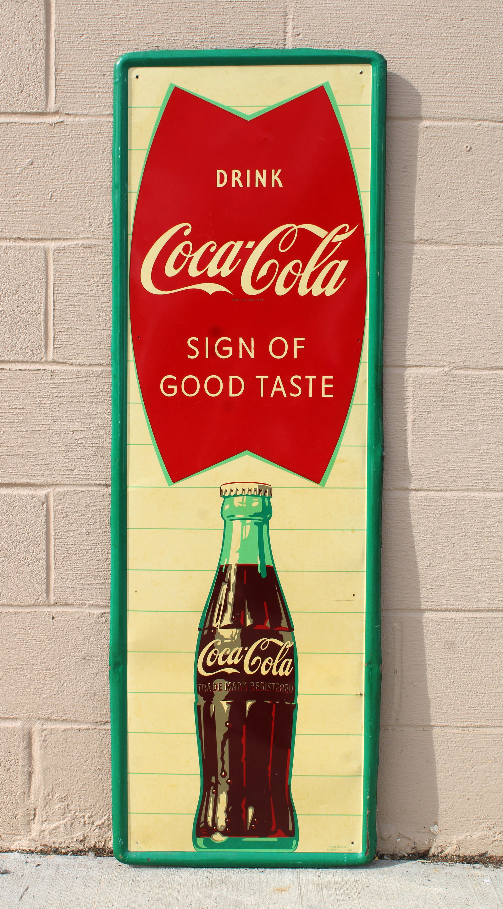 Coca Cola Fishtail Sign, Robertson (1 of 3)