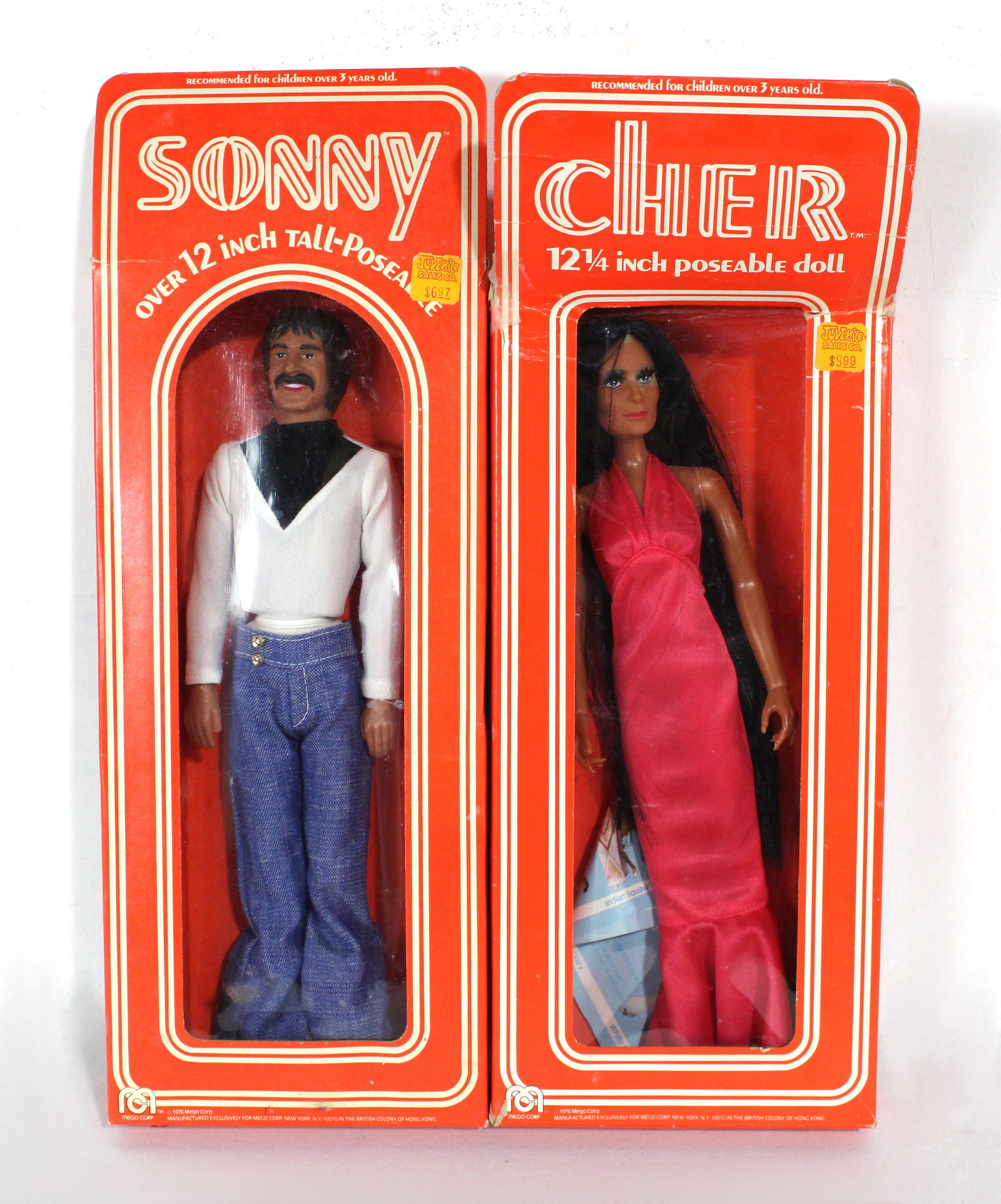 Sonny & Cher Dolls by Mego Corp, 1970s (1 of 3)