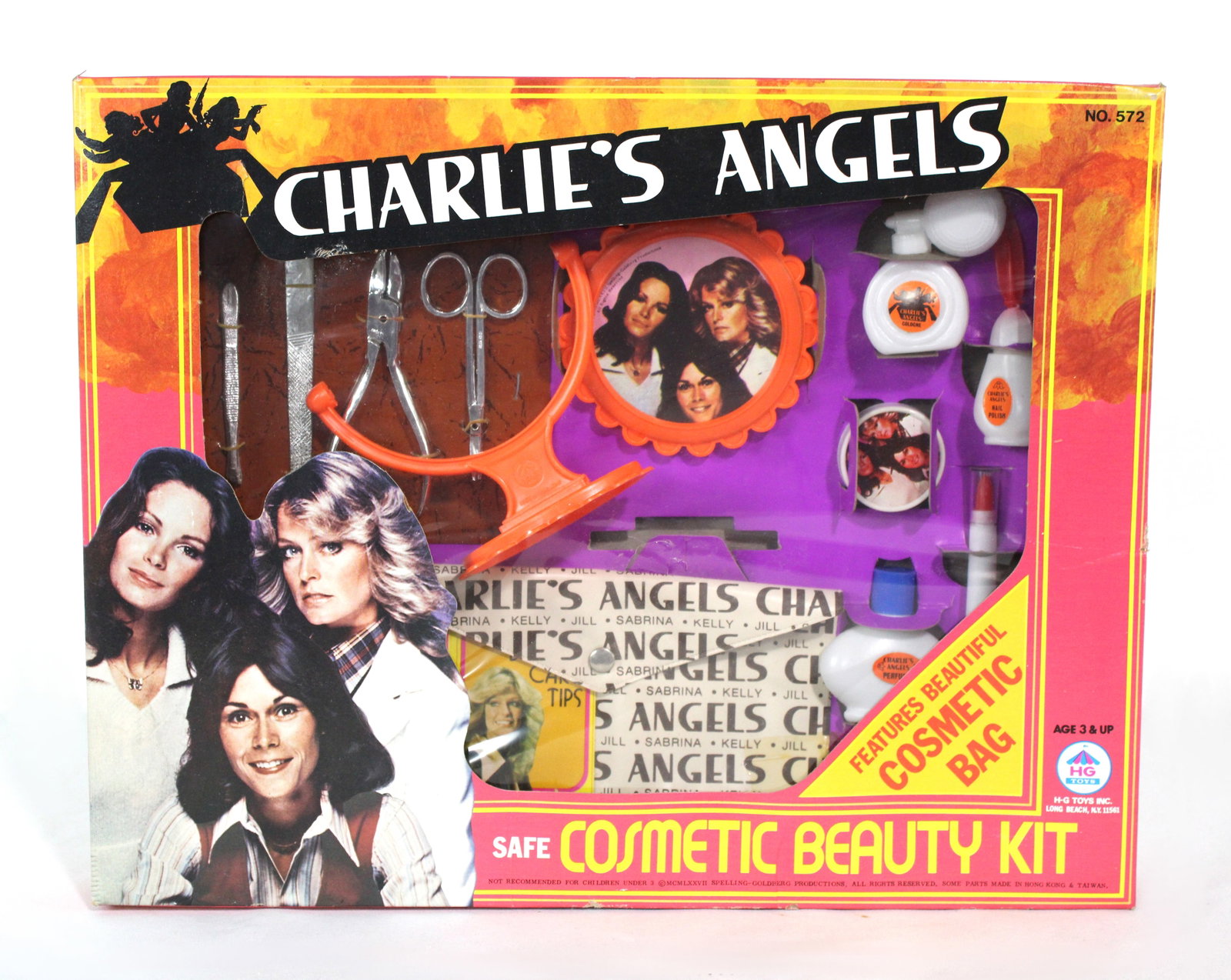 Charlie's Angels Cosmetic Beauty Kit in Box: In-house shipping available.