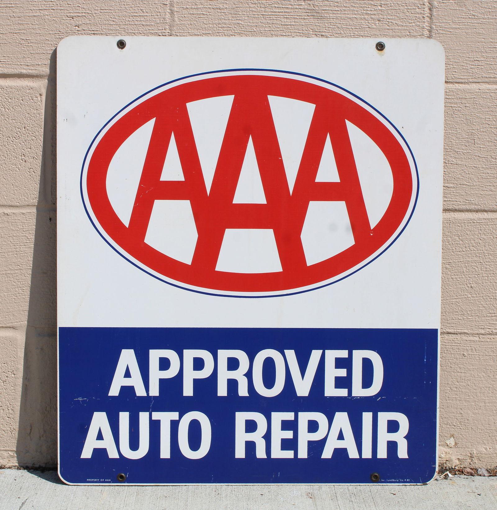 AAA Auto Repair Shop Sign, Double Sided (1 of 3)