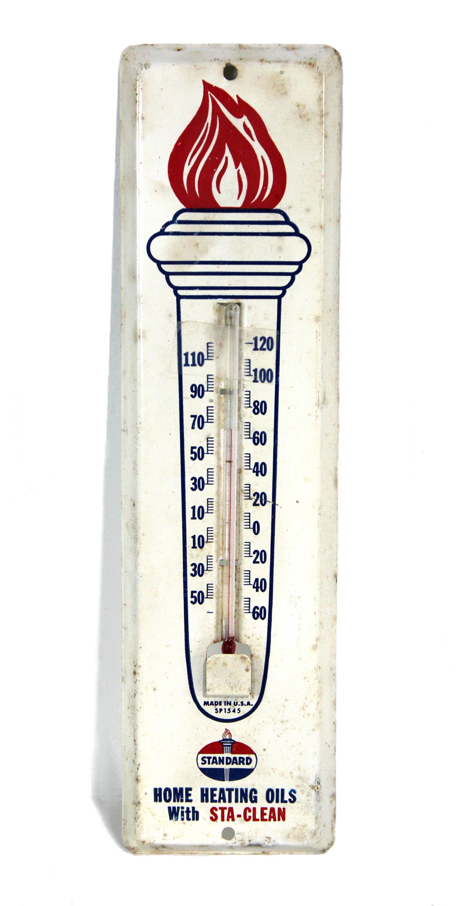 Standard Oil Advertising Thermometer (1 of 1)