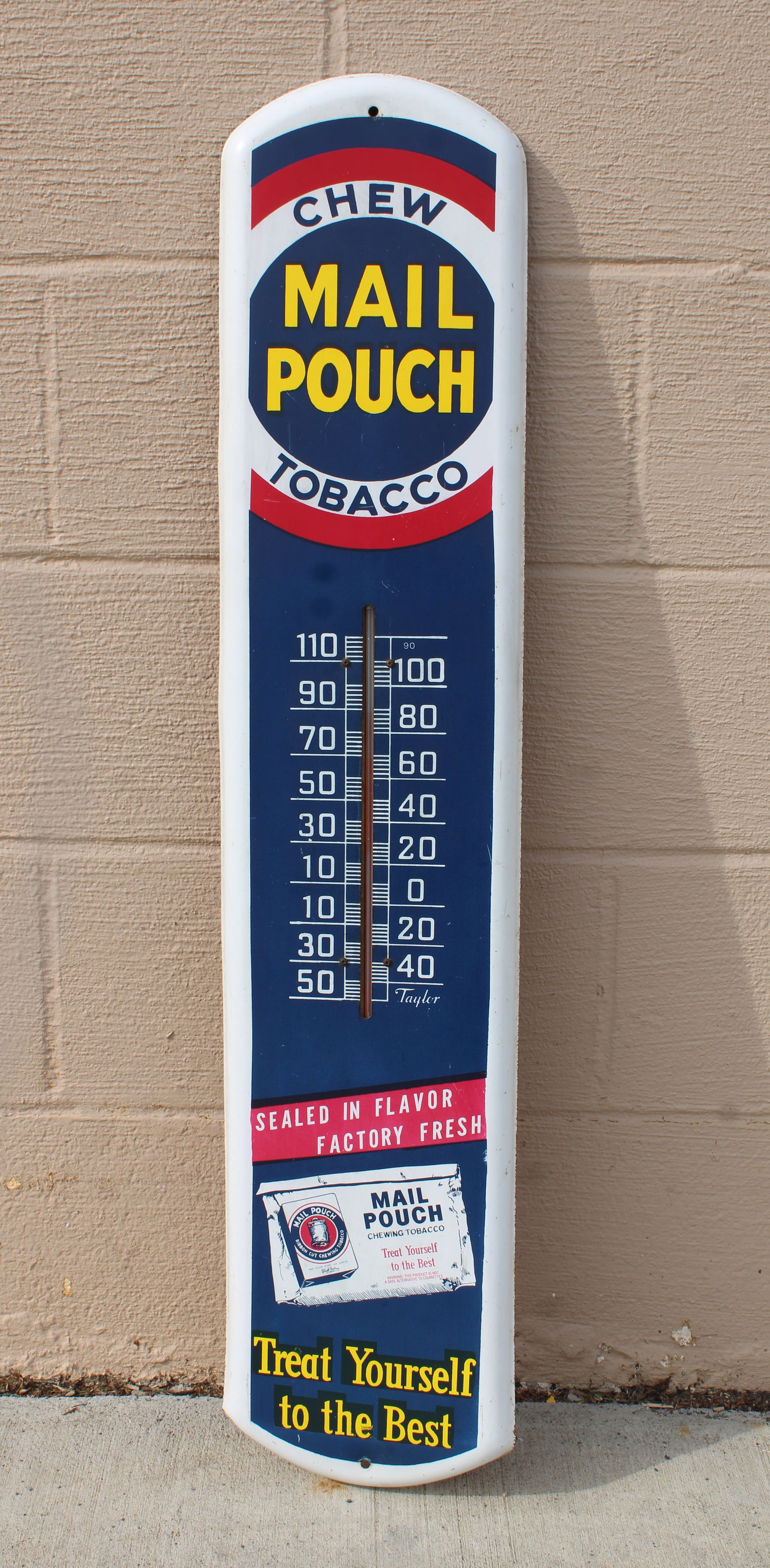 Mail Pouch Advertising Thermometer (1 of 2)