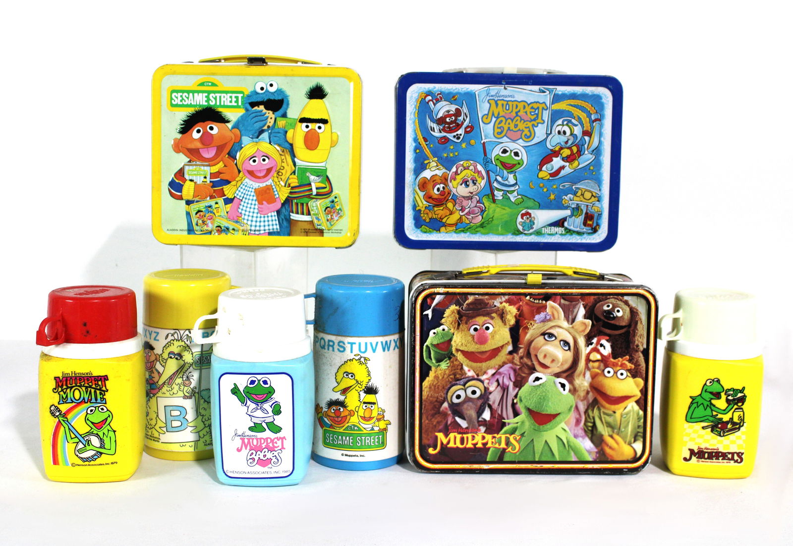 Tin Lunchboxes incl. The Muppets, Muppet Babies and Seasame Street (1 of 2)