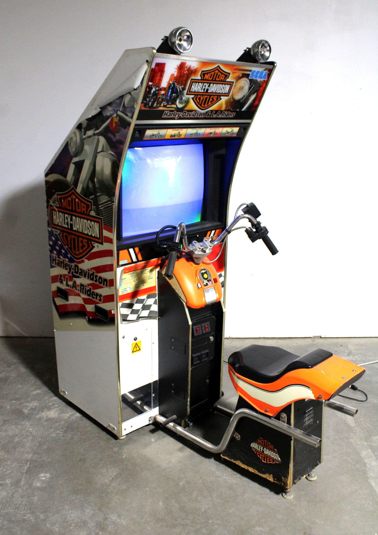 Sega Harley-Davidson Racing Arcade Game (1 of 4)