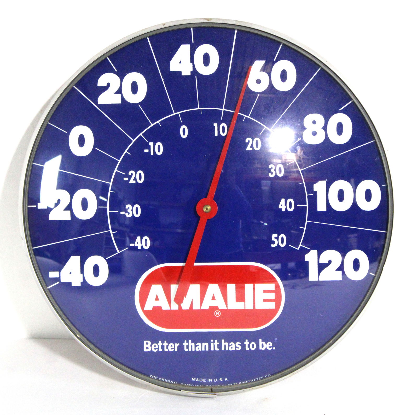 Amalie Motor Oil Glass Face Thermometer (1 of 3)