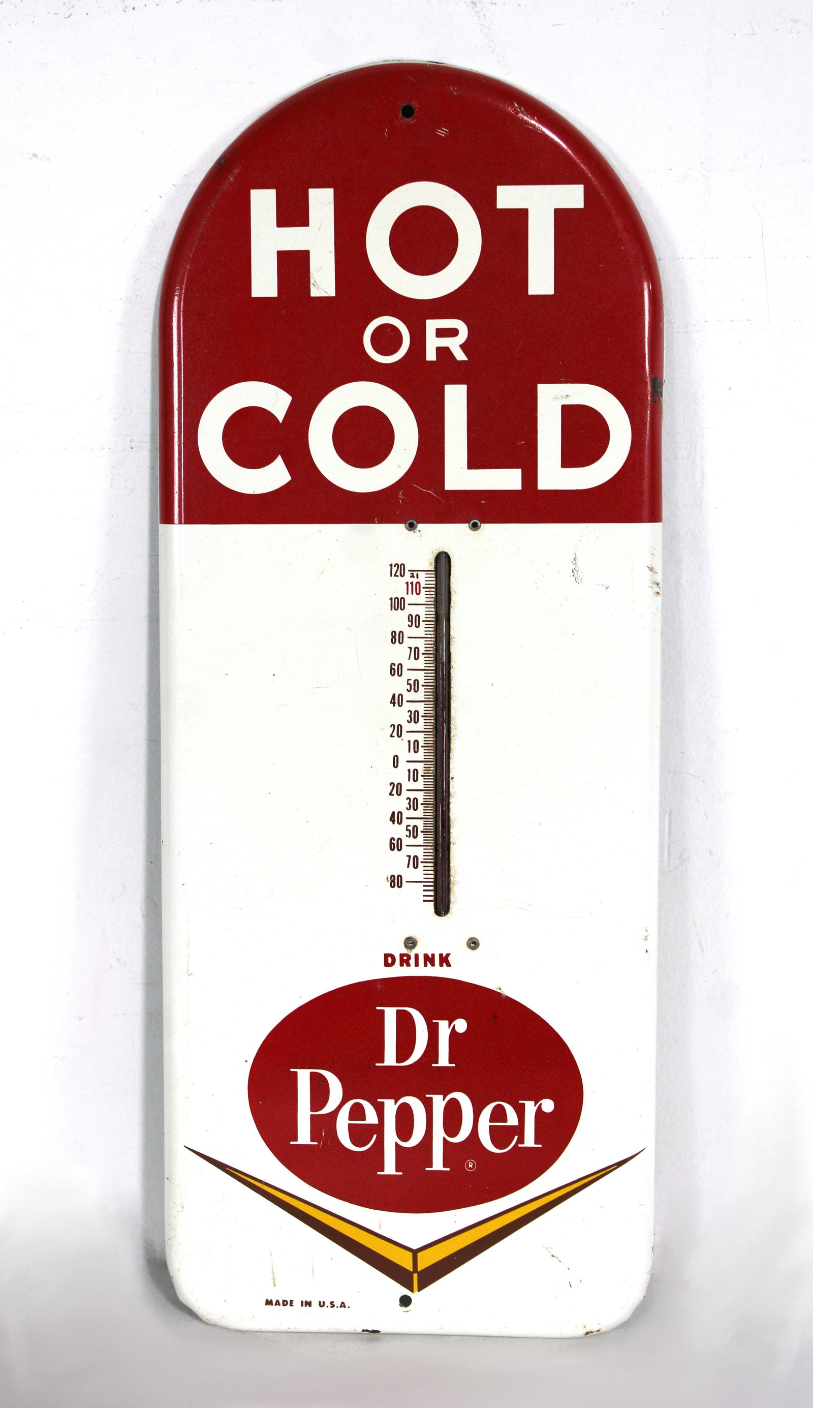 Dr. Pepper Hot or Cold Thermometer, Lot 2 (1 of 2)