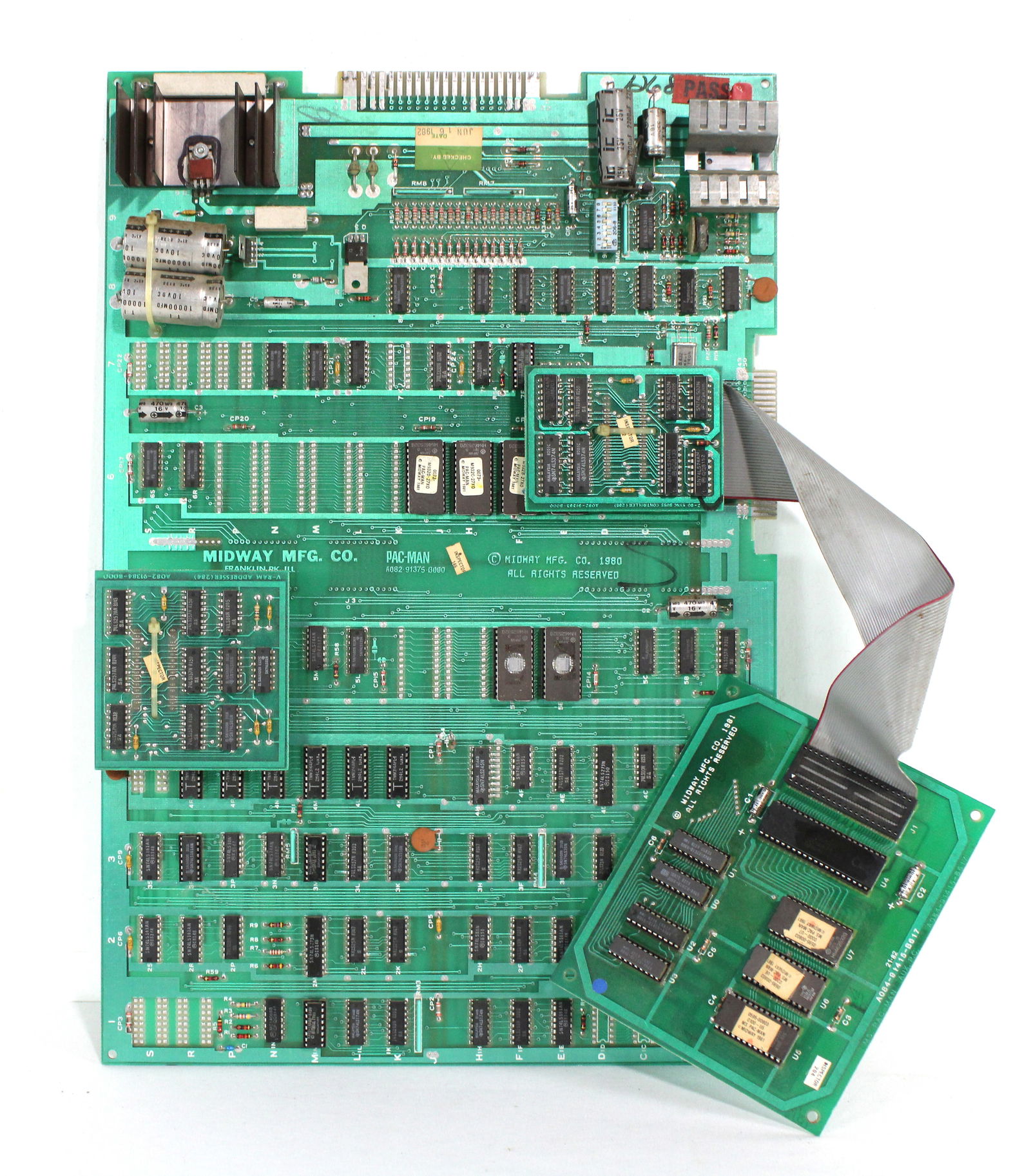 Bally Midway Ms. Pac-Man Arcade Game Board (1 of 1)