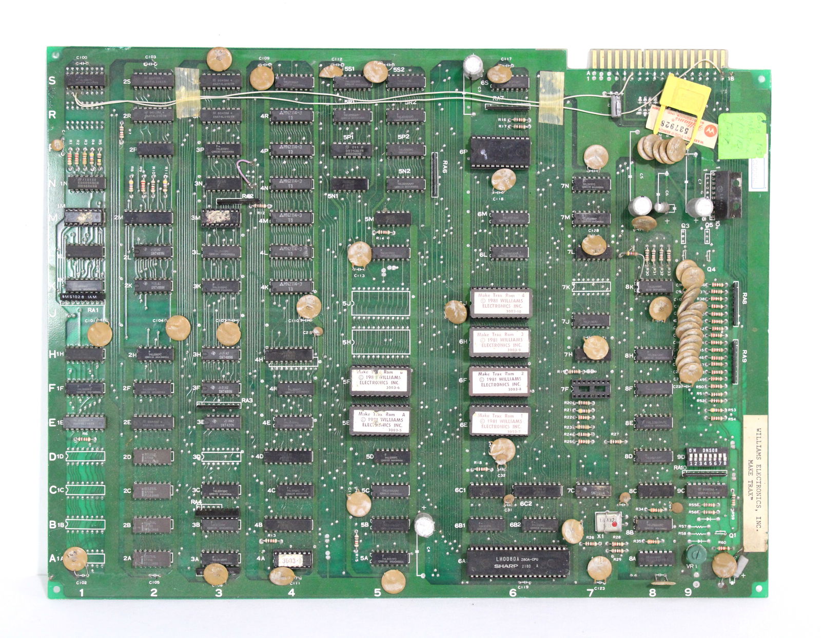 Williams Make Trax Arcade Game Board (1 of 1)