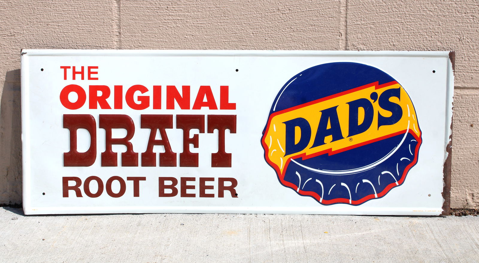 Dad's Embossed Root Beer Sign (1 of 3)