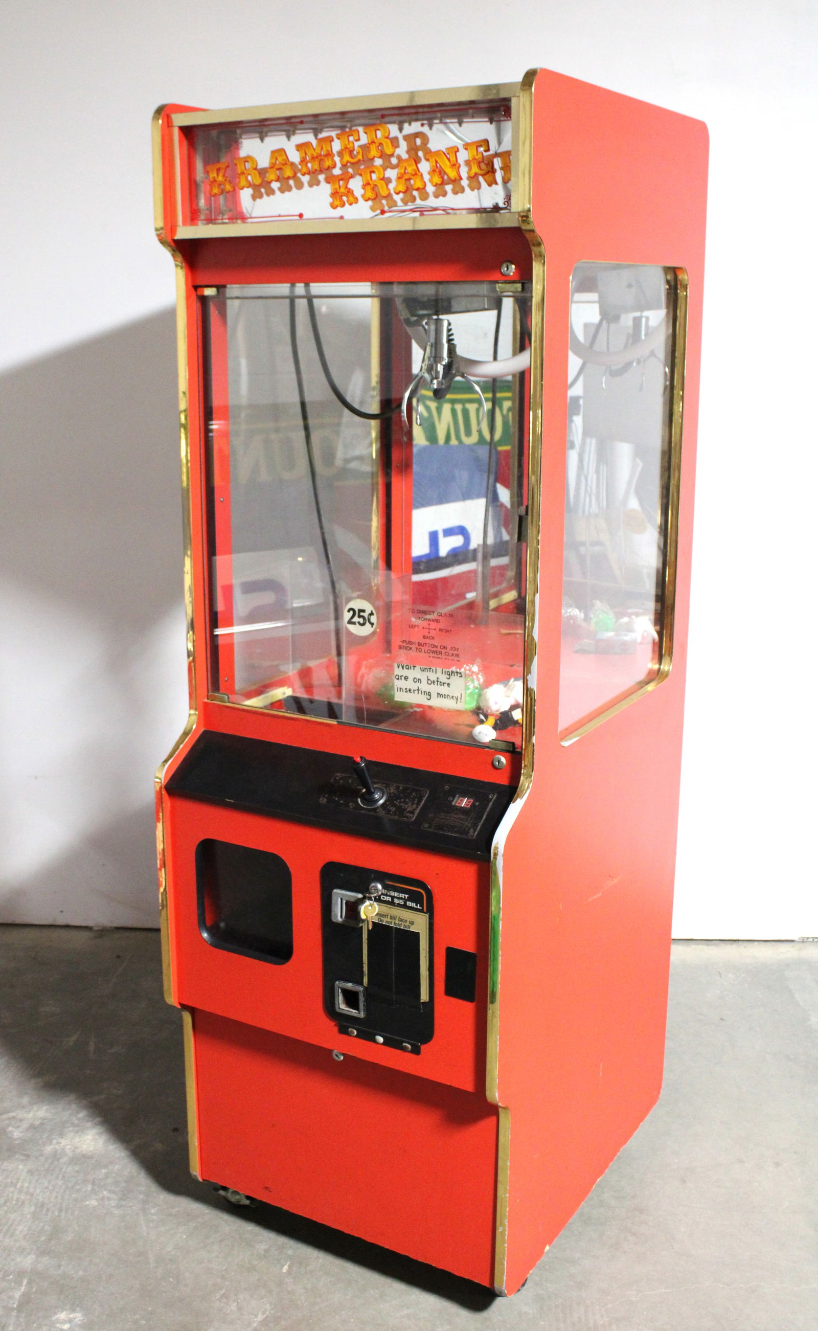 Kramer Krane Redemption Claw Arcade Game (1 of 2)