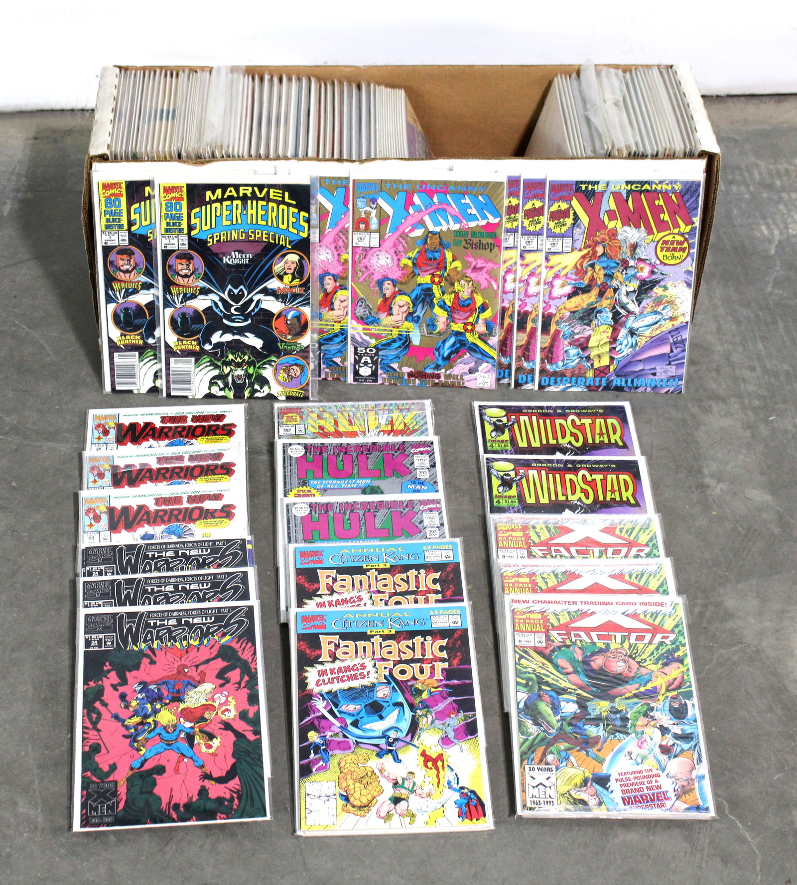 Assorted Comics incl. X-Men, Wildcats and Jack Kirby, Resellers Lot (1 of 2)