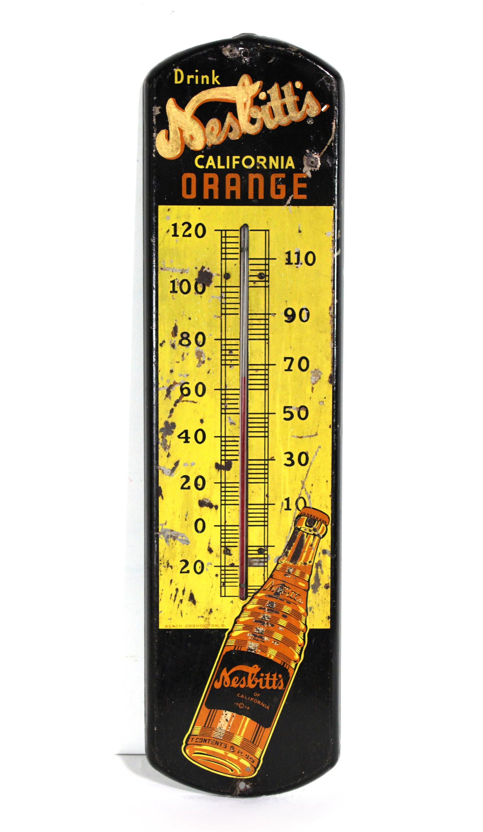 Nesbitt's Soft Drink Advertising Thermometer (1 of 4)