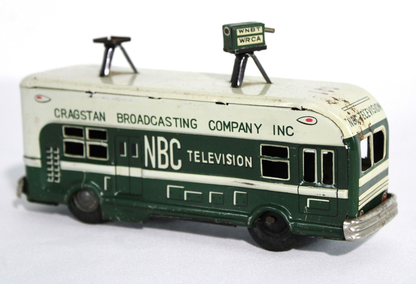 NBC Television Toy Tin Bus (1 of 4)