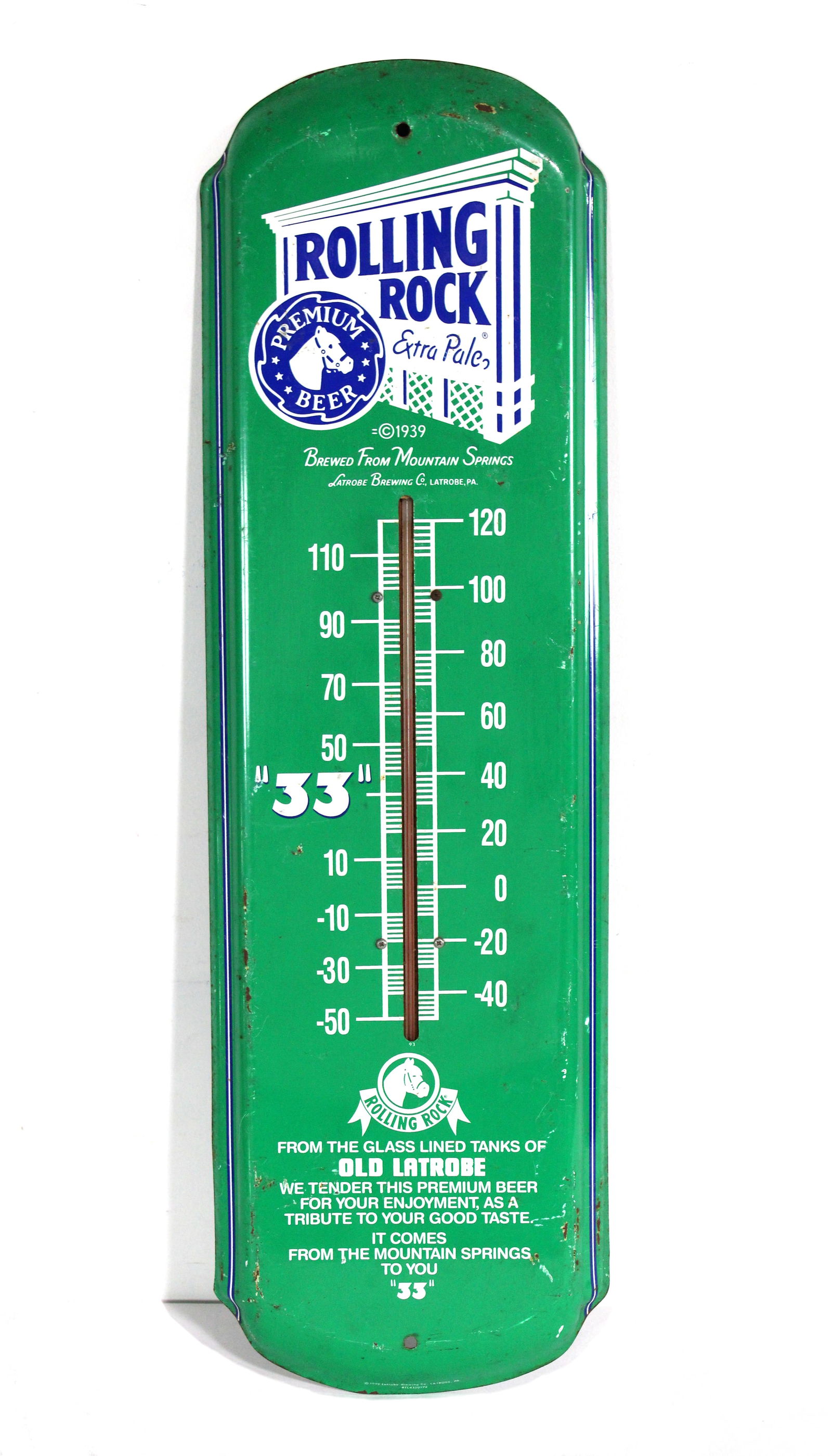 Rolling Rock Beer Thermometer (1 of 3)