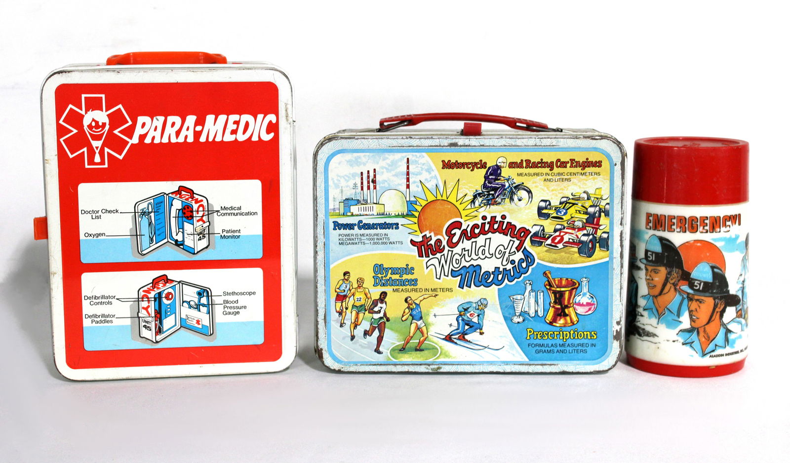 Tin Lunchboxes incl. Para-Medic and The Exciting World of Metrics (1 of 3)