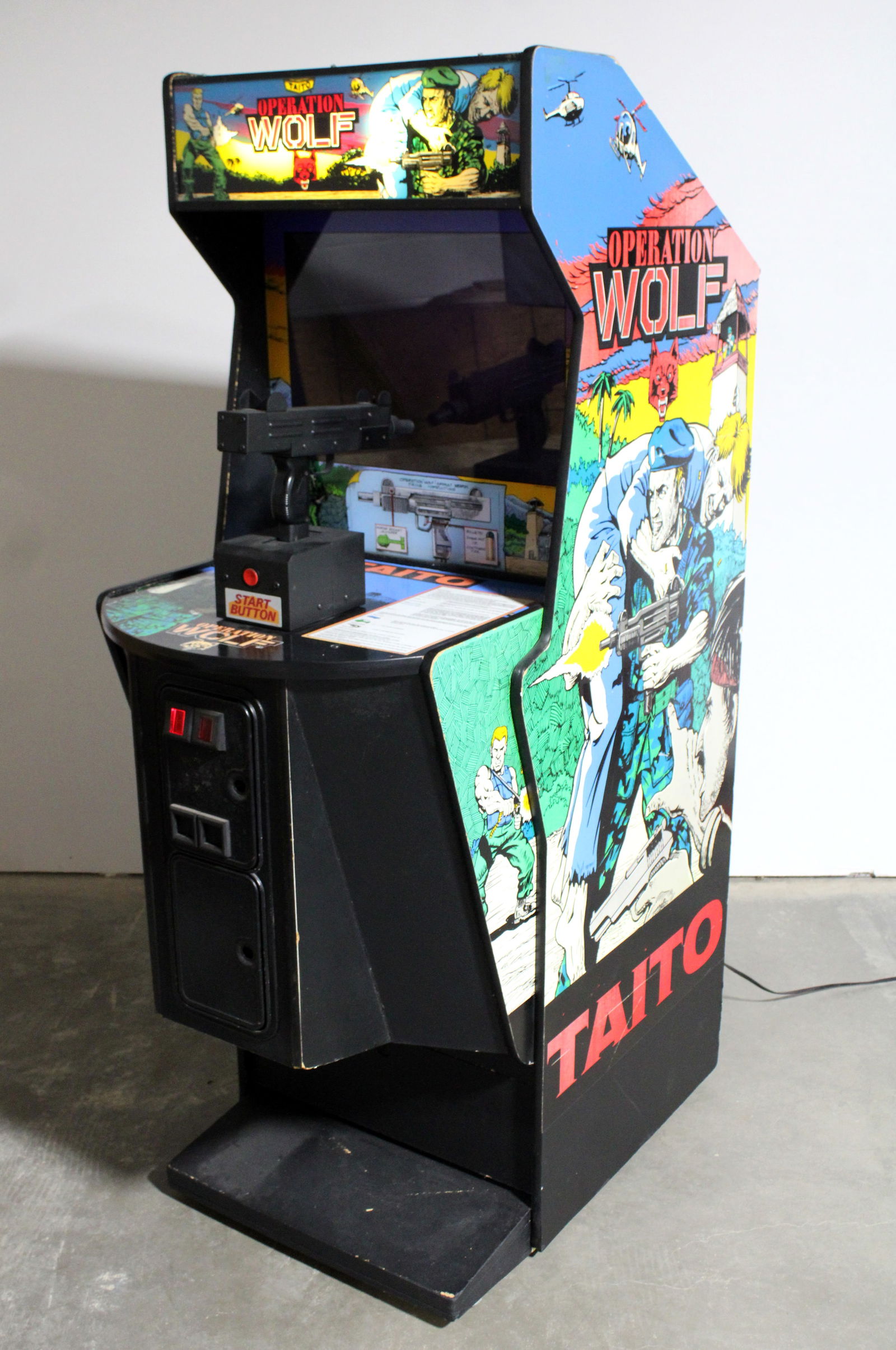 Taito Operation Wolf Shooting Arcade Game (1 of 3)