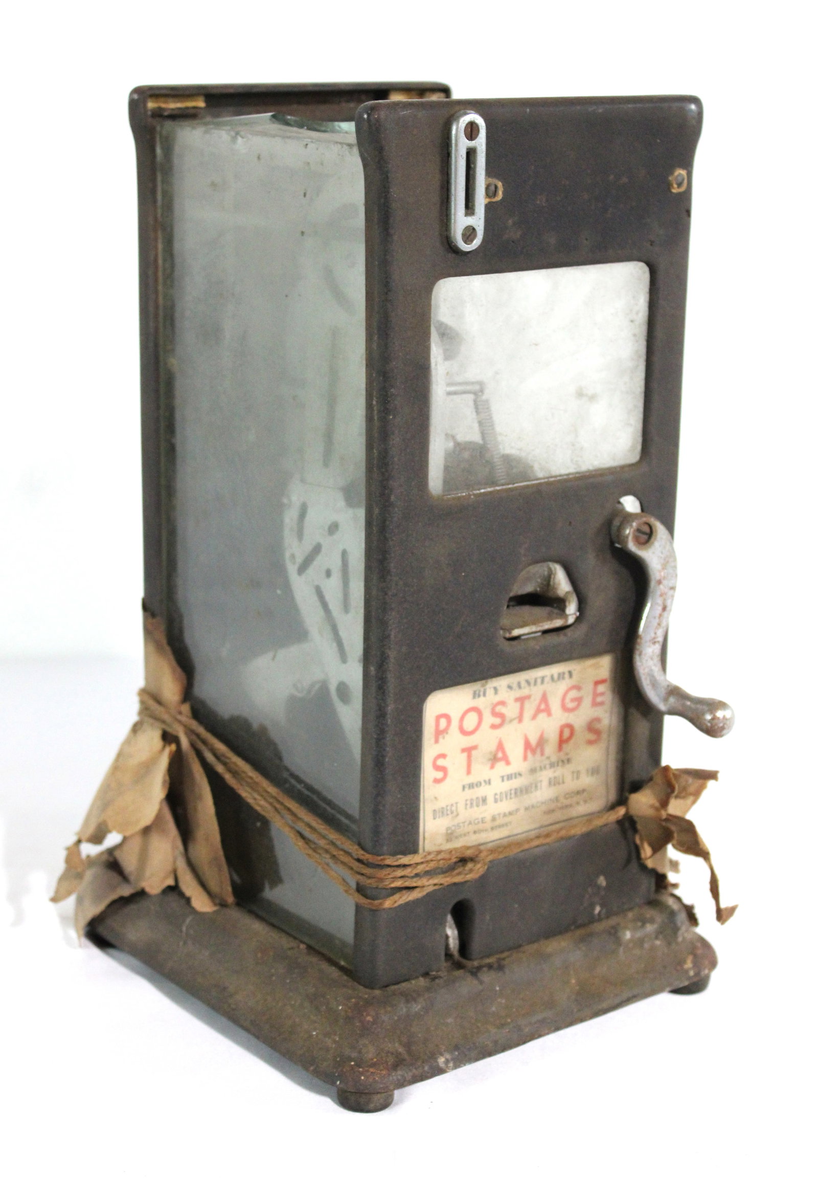 Antique Coin Operated Stamp Vendor (1 of 3)