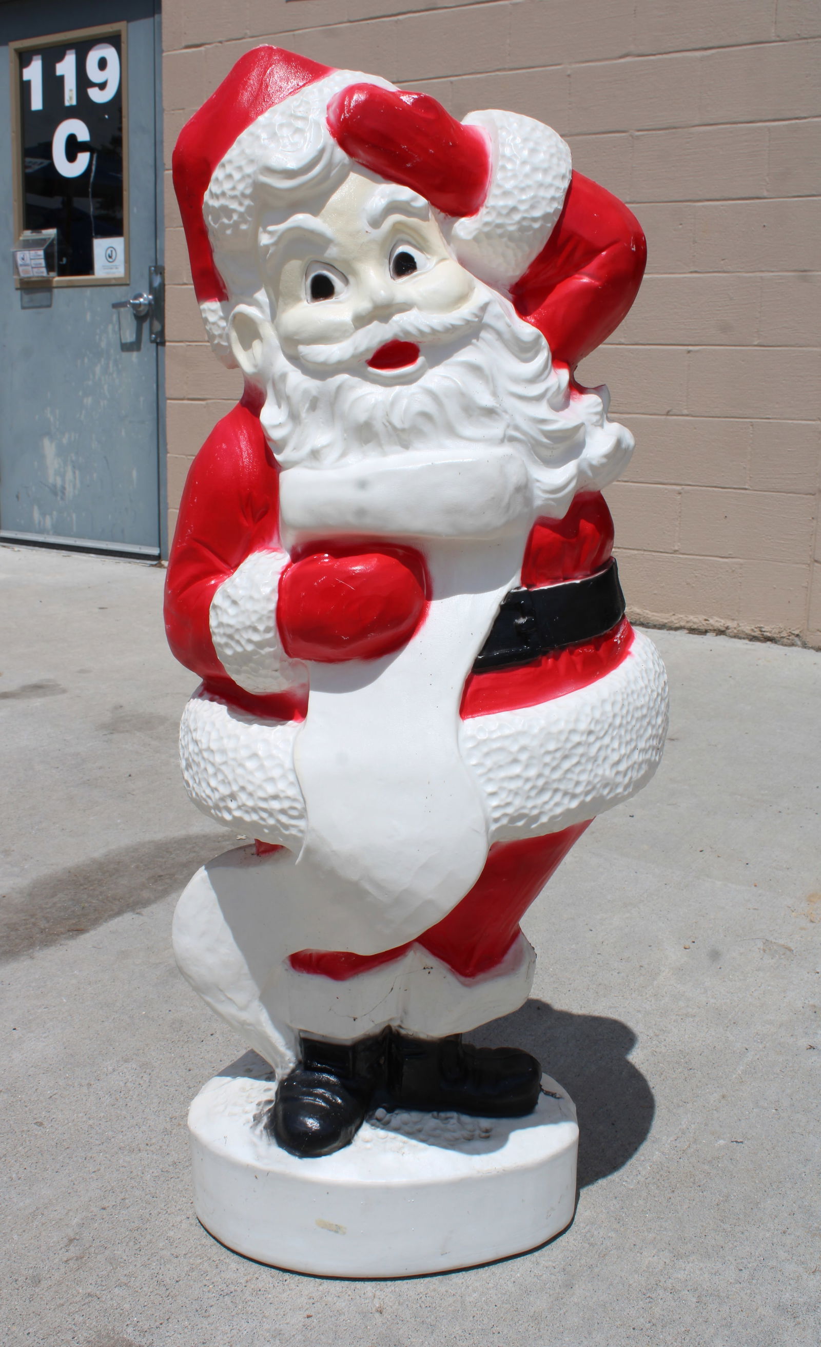 Santa Clause Vintage Union Products Christmas Blowmold (1 of 2)