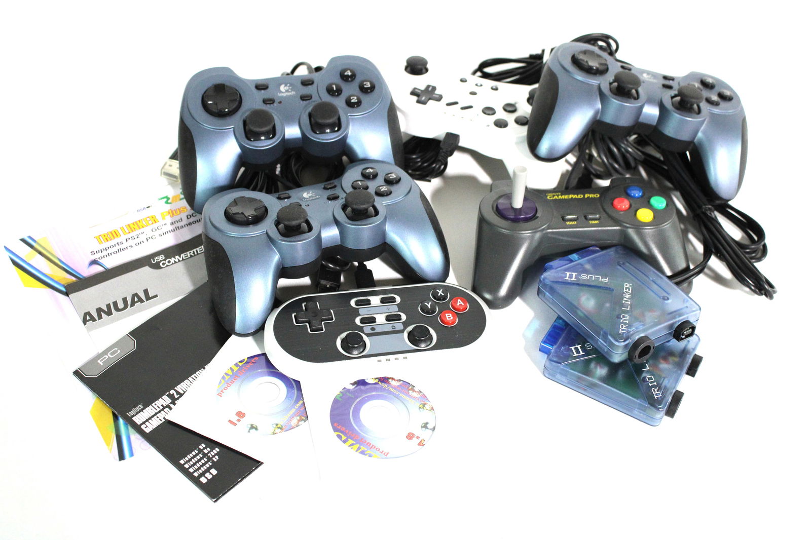 6 USB Game Controllers and Accessories (1 of 1)