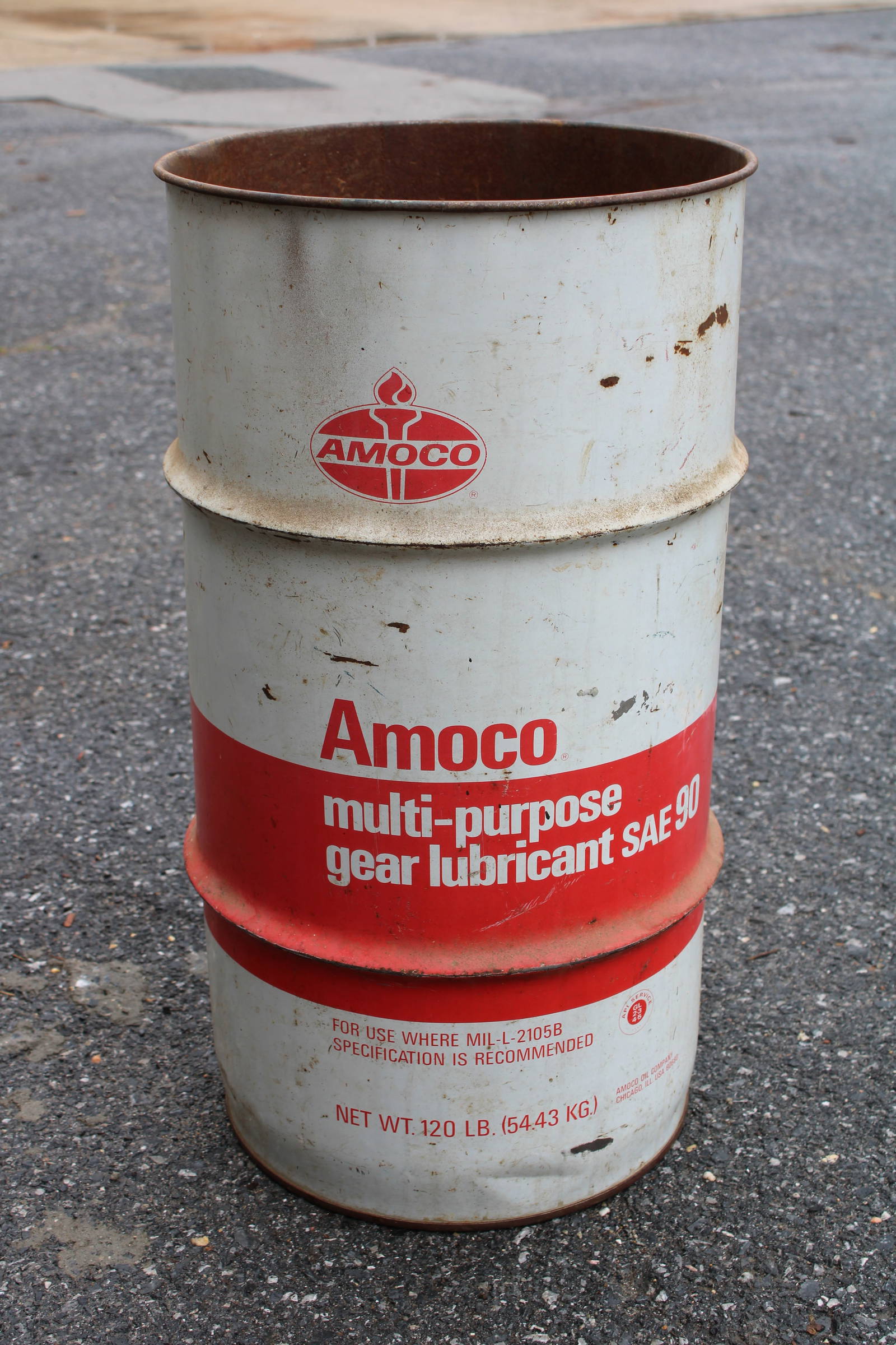 Amoco Grease Bin Auction