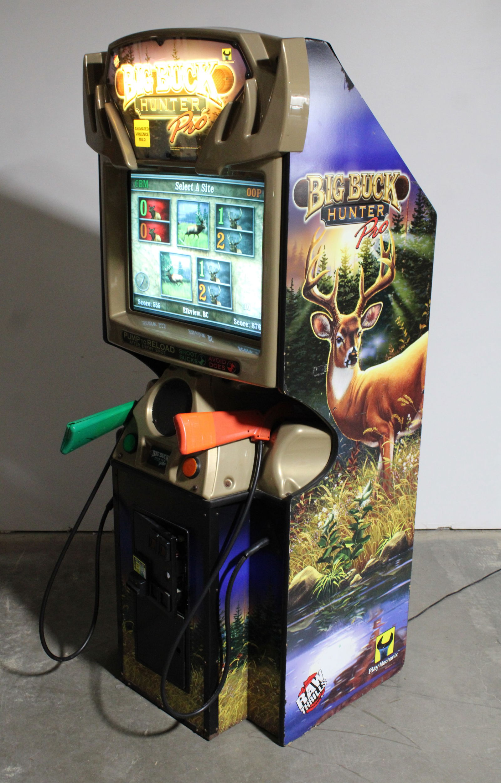 Raw Thrills Big Buck Hunter Pro Hunting Arcade Game (1 of 3)