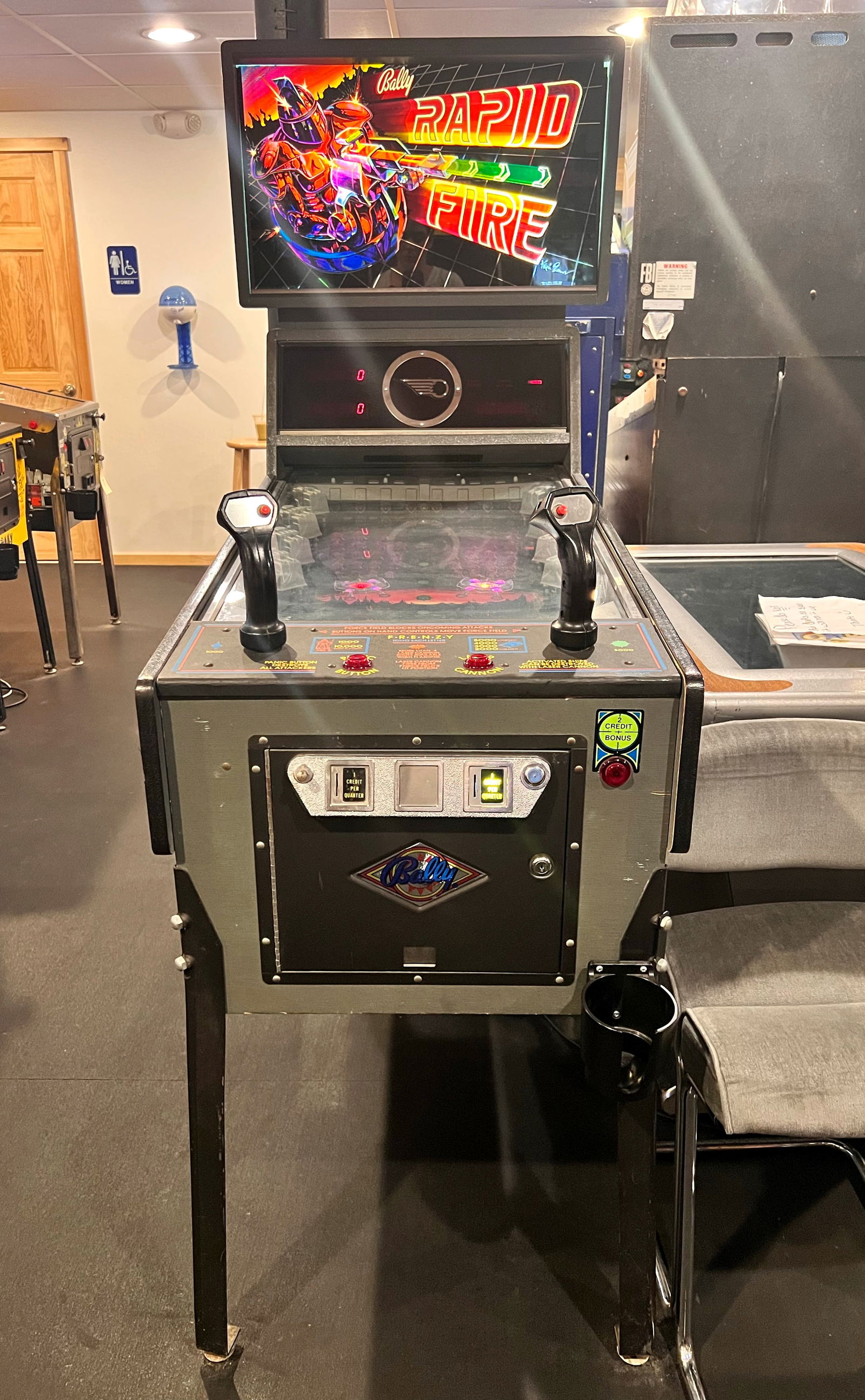 Bally Rapid Fire Pinball Machine (1 of 5)