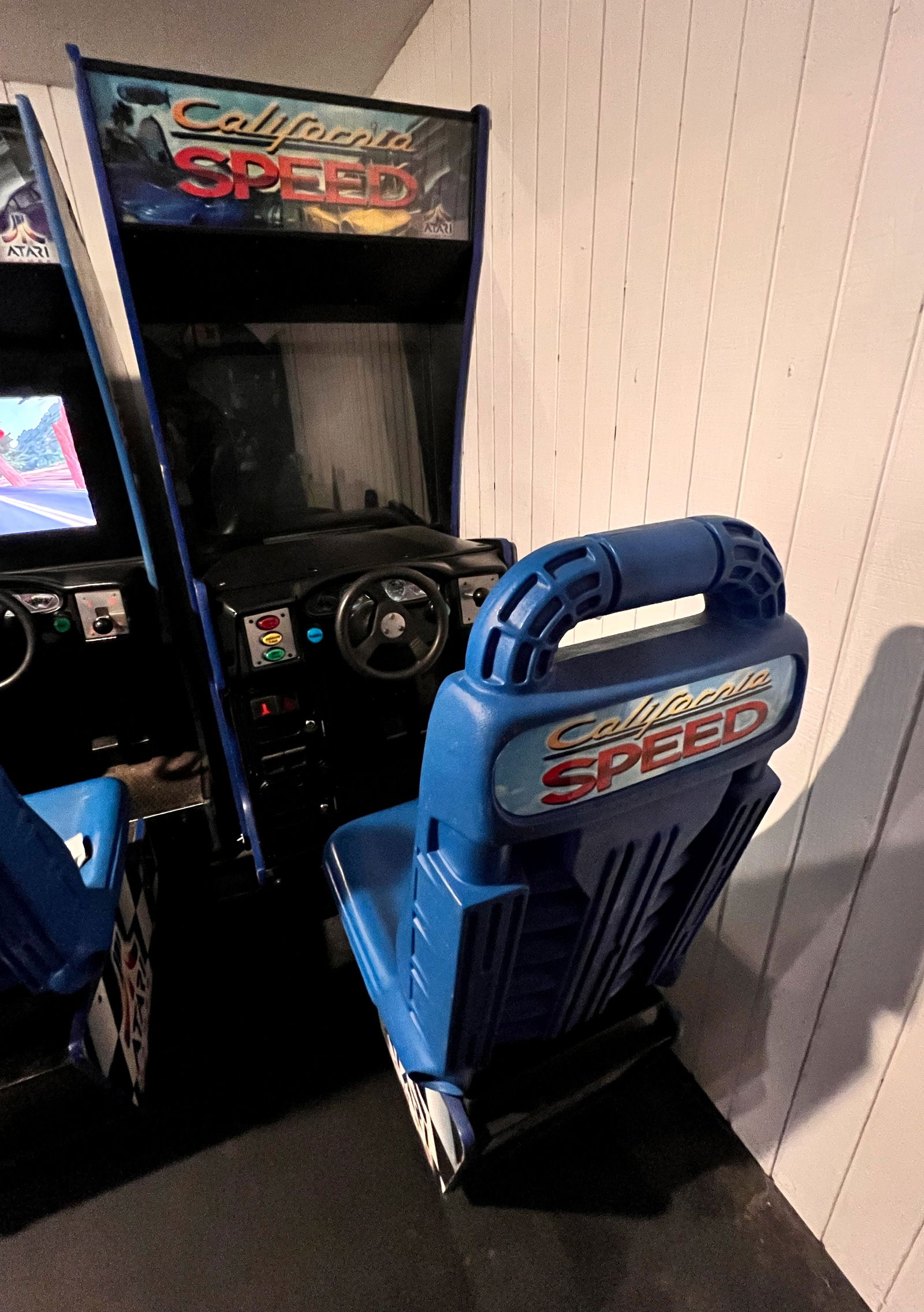 Midway California Speed Sit Down Racing Arcade, Lot 1 (1 of 1)