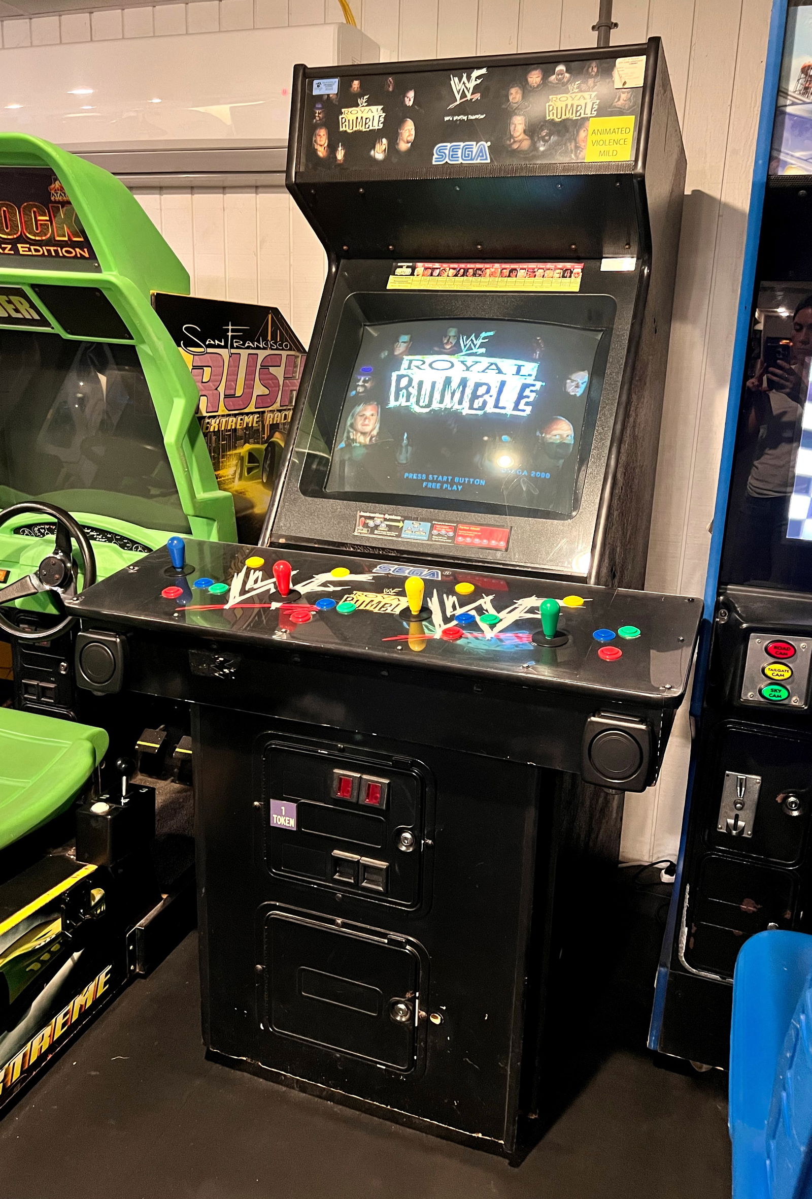 Sega WWF World Wrestling Federation Arcade Game (1 of 3)